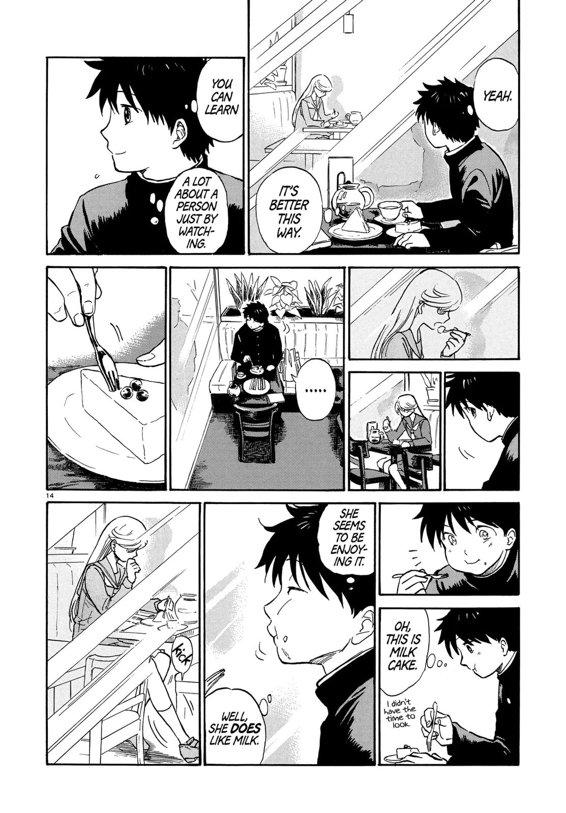 Milk Cake in the Reflection Chapter 0 page 14 - 