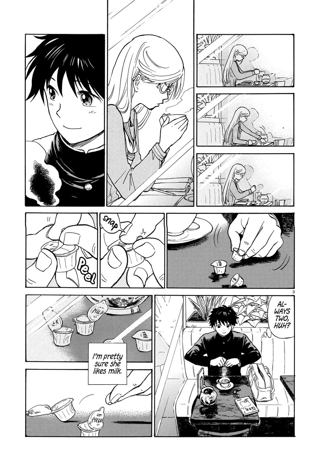 Milk Cake in the Reflection Chapter 0 page 3 - 