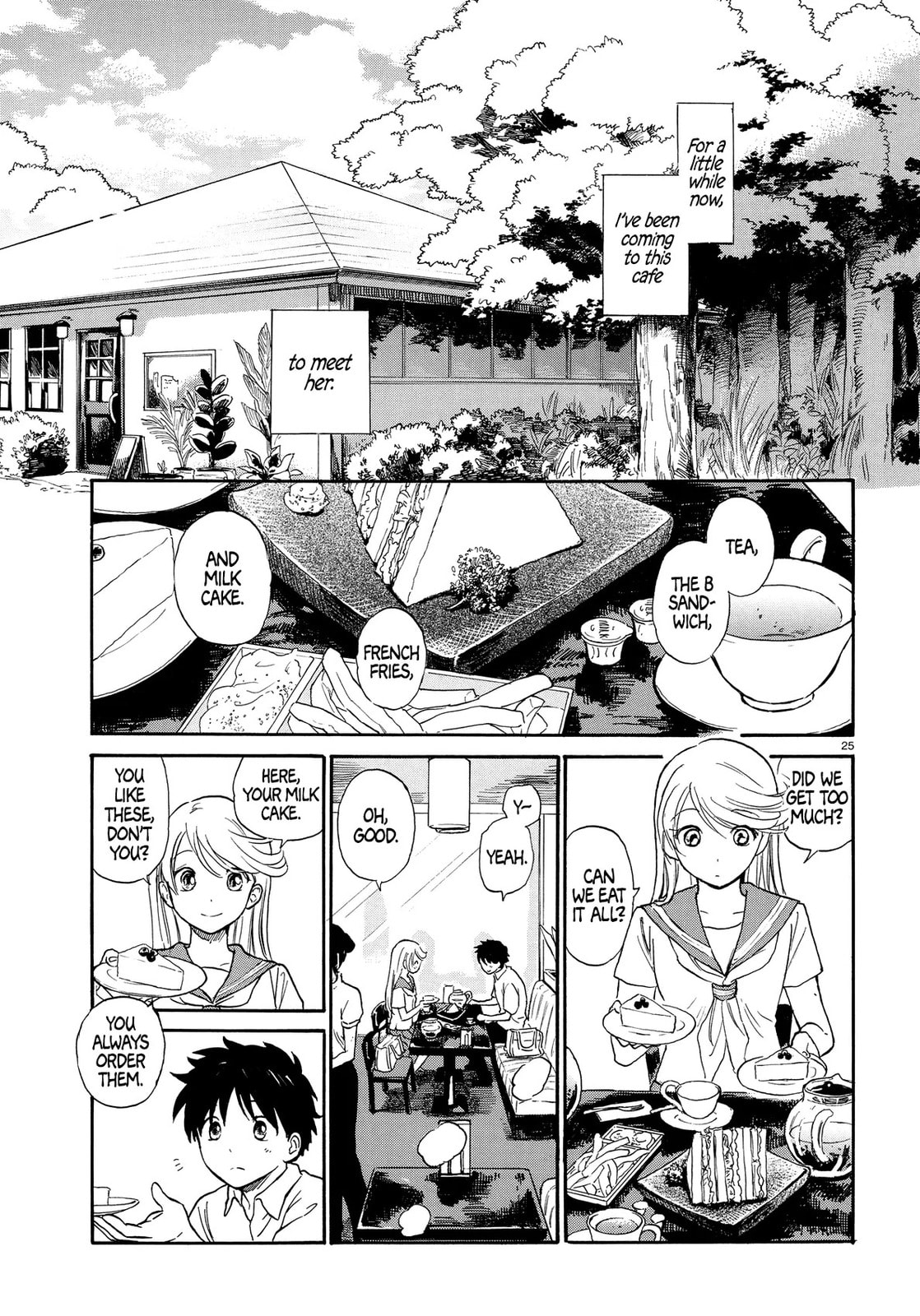 Milk Cake in the Reflection Chapter 0 page 25 - 