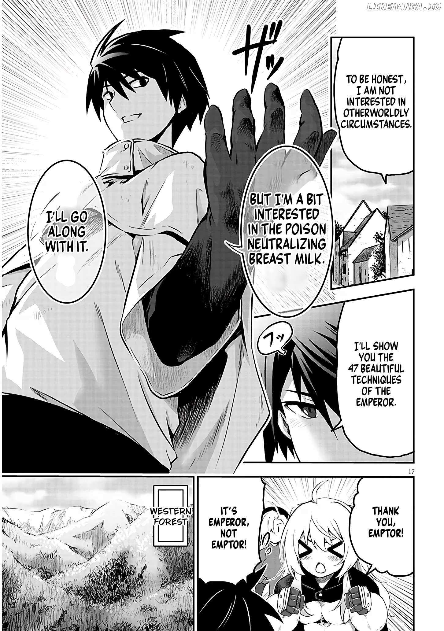Milk-shibori Hunter no Isekai Sakunyuuki ~Nouka no Saenai Otoko ga Arayuru Shuzoku no Chiku-B o Moteasobi-toriko ni Suru~ Chapter 1.1 page 17 - 
