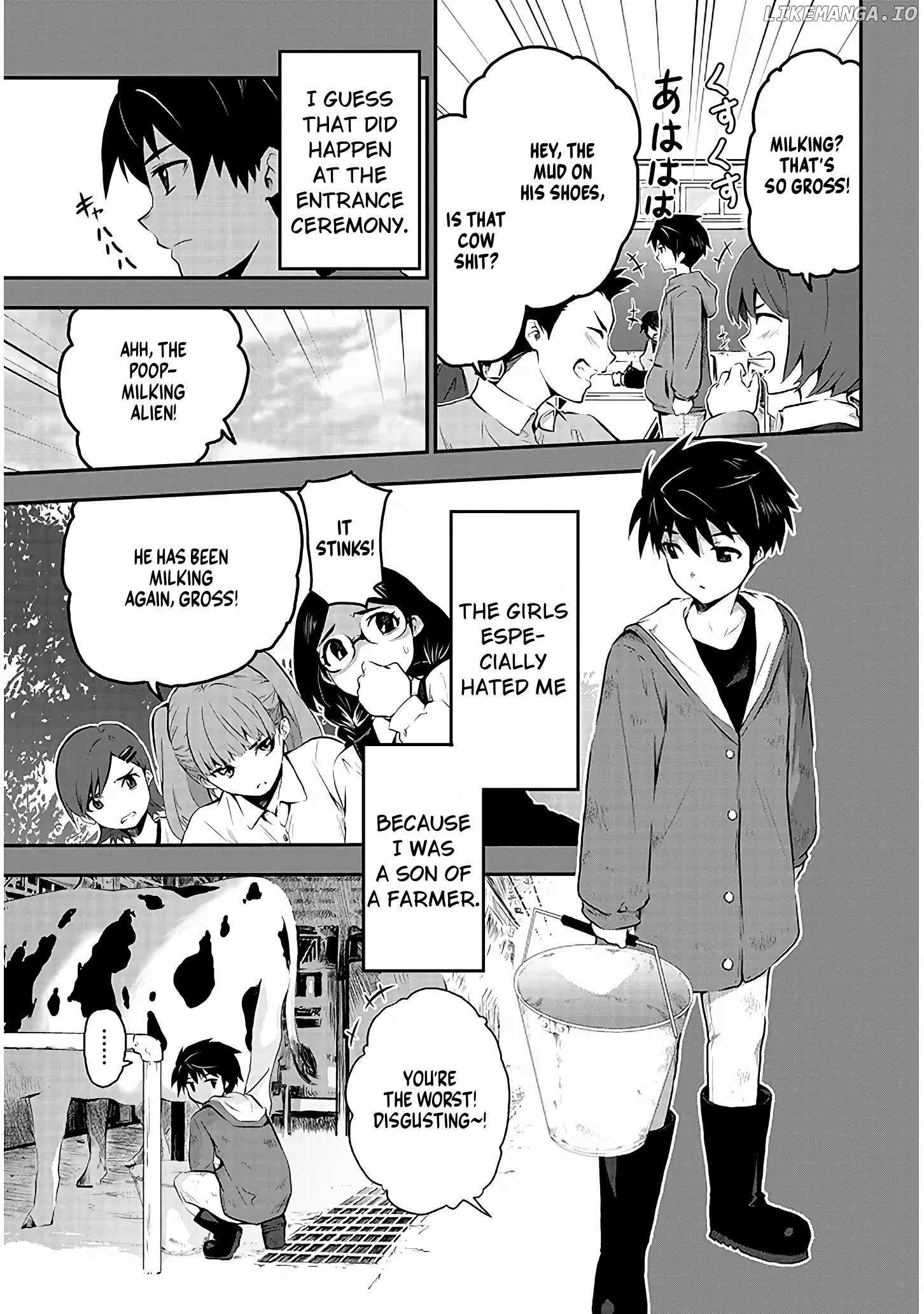 Milk-shibori Hunter no Isekai Sakunyuuki ~Nouka no Saenai Otoko ga Arayuru Shuzoku no Chiku-B o Moteasobi-toriko ni Suru~ Chapter 1.1 page 5 - 