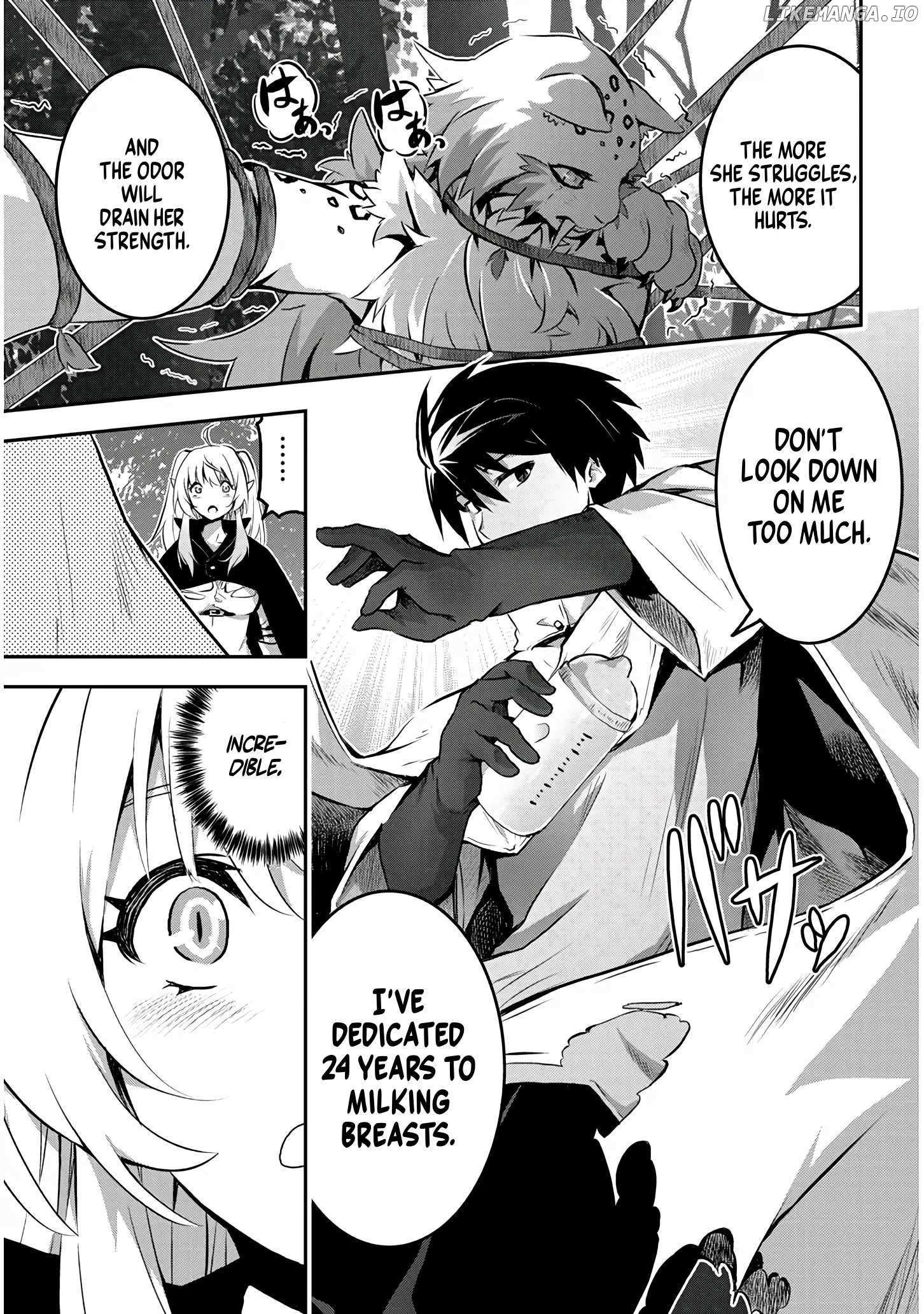 Milk-shibori Hunter no Isekai Sakunyuuki ~Nouka no Saenai Otoko ga Arayuru Shuzoku no Chiku-B o Moteasobi-toriko ni Suru~ Chapter 1.2 page 13 - 