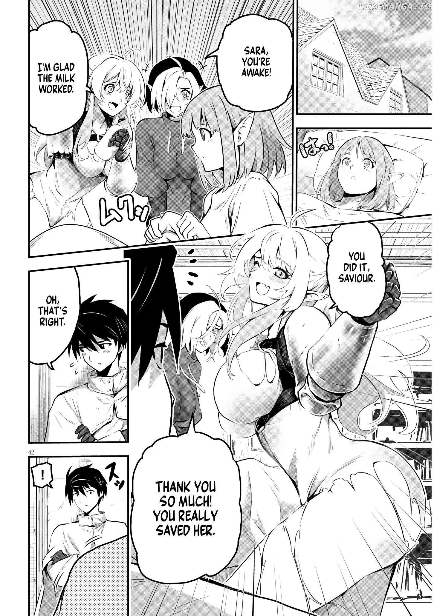 Milk-shibori Hunter no Isekai Sakunyuuki ~Nouka no Saenai Otoko ga Arayuru Shuzoku no Chiku-B o Moteasobi-toriko ni Suru~ Chapter 1.2 page 20 - 