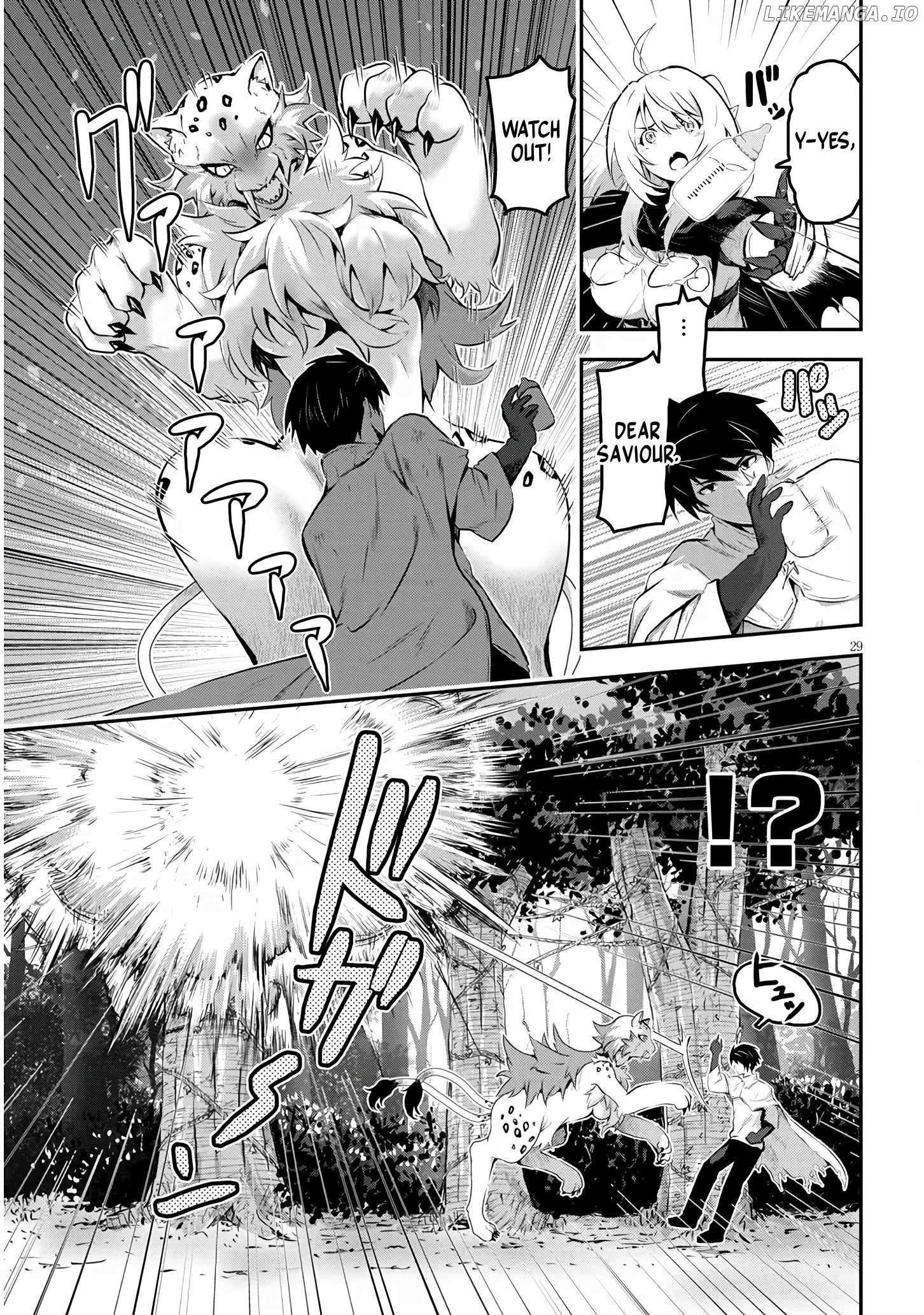 Milk-shibori Hunter no Isekai Sakunyuuki ~Nouka no Saenai Otoko ga Arayuru Shuzoku no Chiku-B o Moteasobi-toriko ni Suru~ Chapter 1.2 page 8 - 