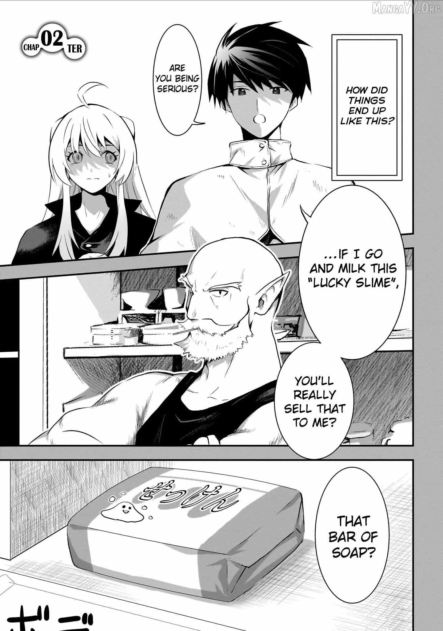 Milk-shibori Hunter no Isekai Sakunyuuki ~Nouka no Saenai Otoko ga Arayuru Shuzoku no Chiku-B o Moteasobi-toriko ni Suru~ Chapter 2 page 2 - 