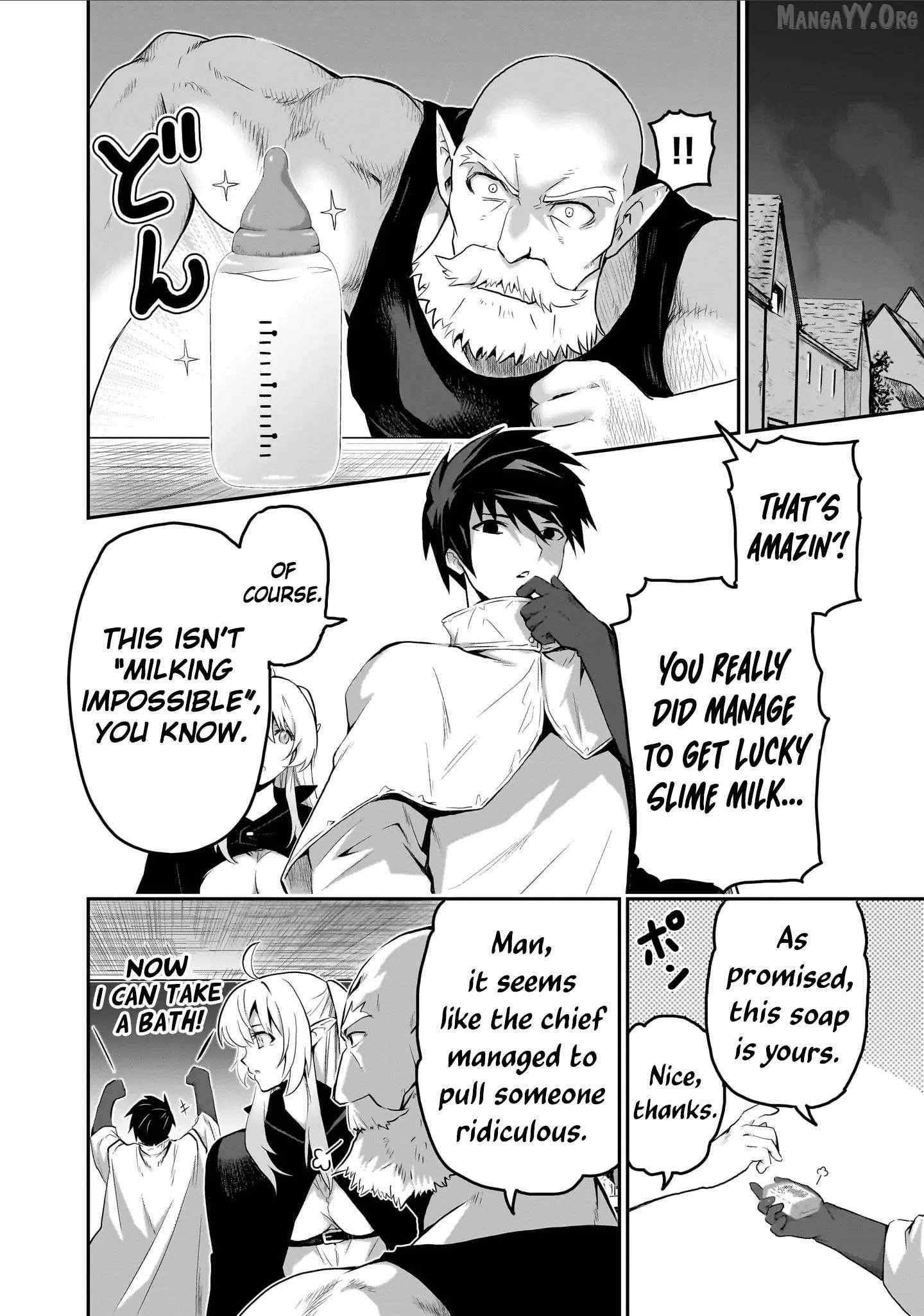 Milk-shibori Hunter no Isekai Sakunyuuki ~Nouka no Saenai Otoko ga Arayuru Shuzoku no Chiku-B o Moteasobi-toriko ni Suru~ Chapter 2 page 31 - 