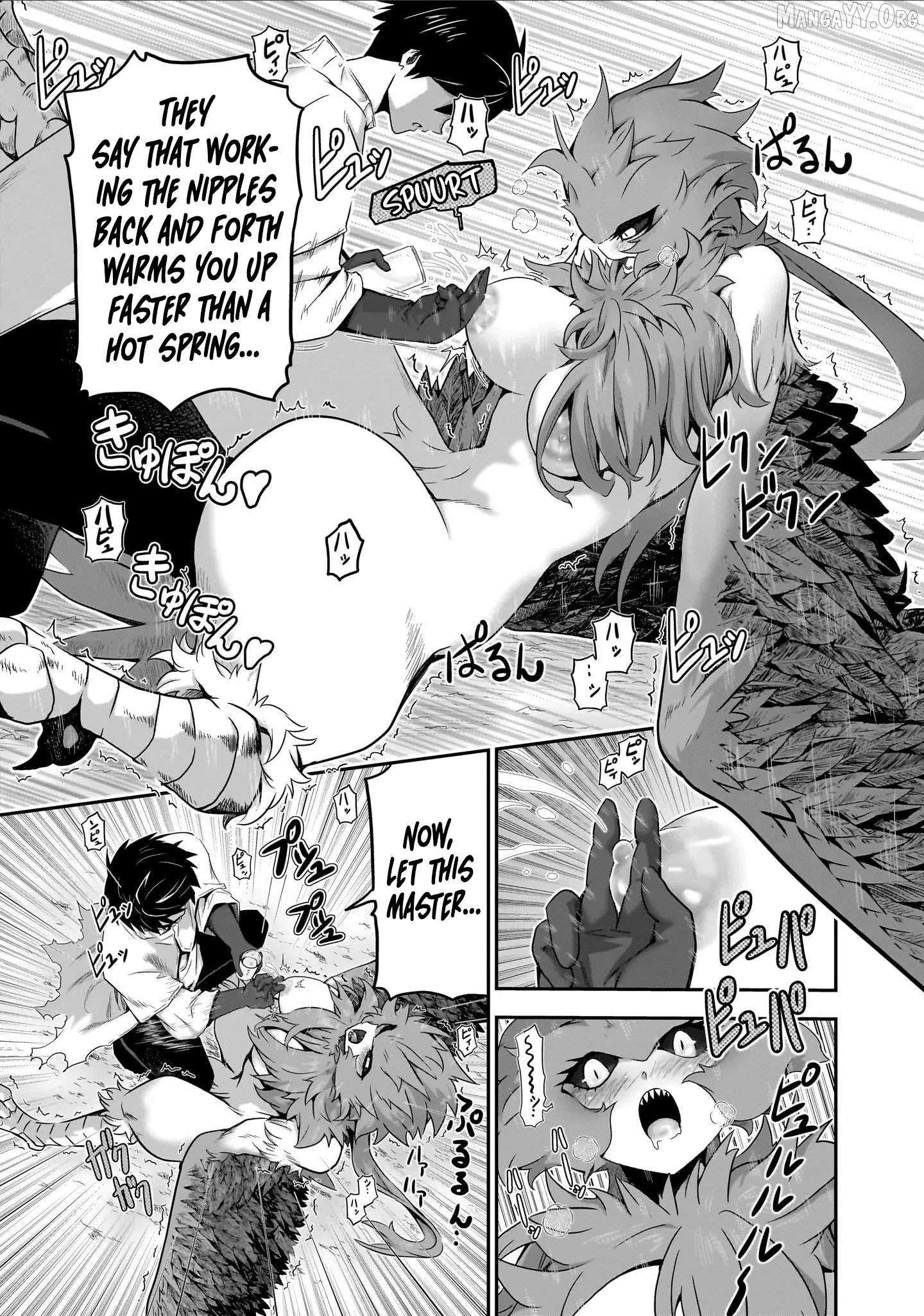 Milk-shibori Hunter no Isekai Sakunyuuki ~Nouka no Saenai Otoko ga Arayuru Shuzoku no Chiku-B o Moteasobi-toriko ni Suru~ Chapter 3 page 14 - 