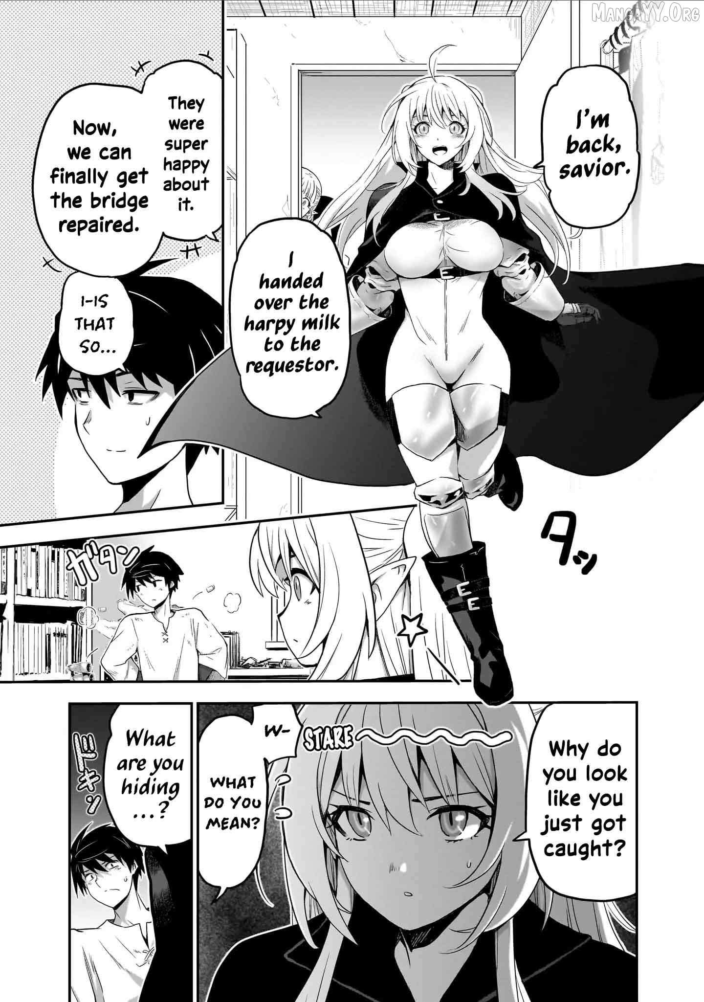 Milk-shibori Hunter no Isekai Sakunyuuki ~Nouka no Saenai Otoko ga Arayuru Shuzoku no Chiku-B o Moteasobi-toriko ni Suru~ Chapter 3 page 18 - 