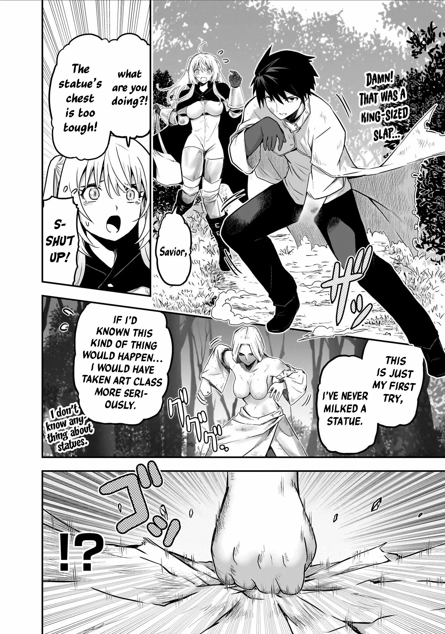 Milk-shibori Hunter no Isekai Sakunyuuki ~Nouka no Saenai Otoko ga Arayuru Shuzoku no Chiku-B o Moteasobi-toriko ni Suru~ Chapter 4 page 13 - 