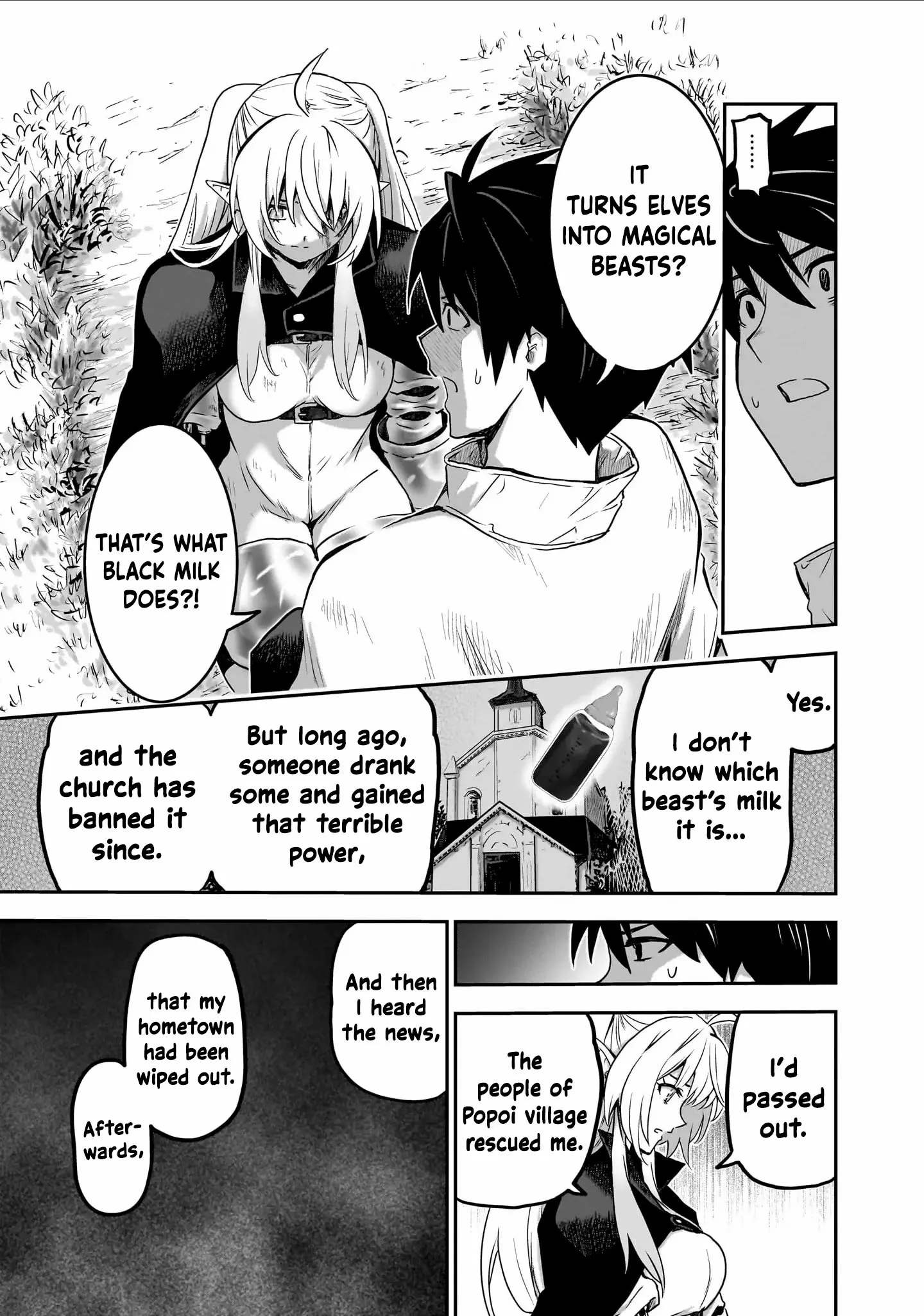 Milk-shibori Hunter no Isekai Sakunyuuki ~Nouka no Saenai Otoko ga Arayuru Shuzoku no Chiku-B o Moteasobi-toriko ni Suru~ Chapter 4 page 20 - 