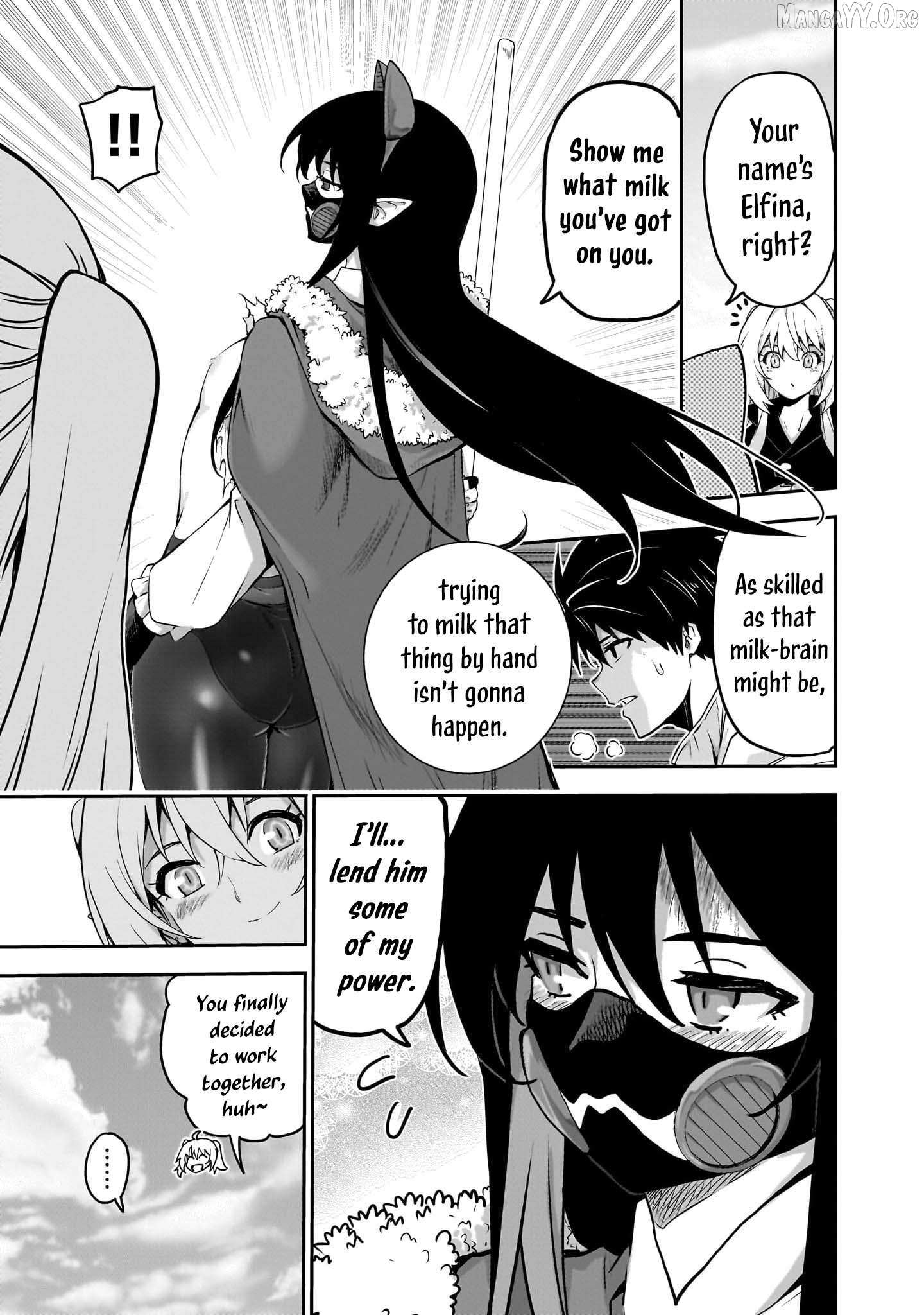 Milk-shibori Hunter no Isekai Sakunyuuki ~Nouka no Saenai Otoko ga Arayuru Shuzoku no Chiku-B o Moteasobi-toriko ni Suru~ Chapter 7 page 27 - 