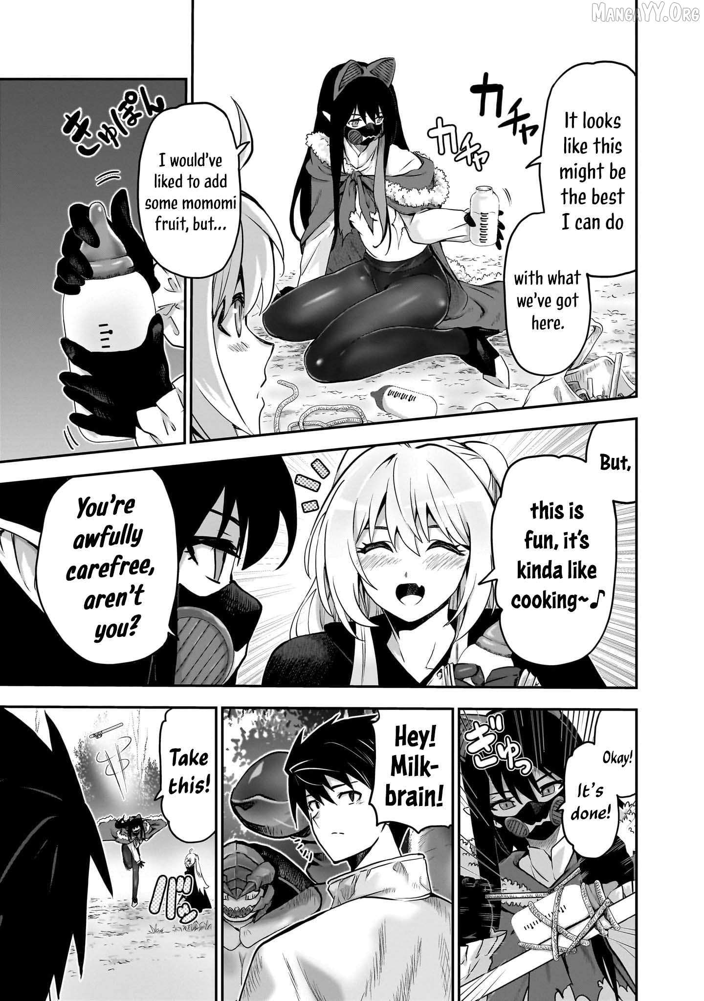 Milk-shibori Hunter no Isekai Sakunyuuki ~Nouka no Saenai Otoko ga Arayuru Shuzoku no Chiku-B o Moteasobi-toriko ni Suru~ Chapter 7 page 31 - 