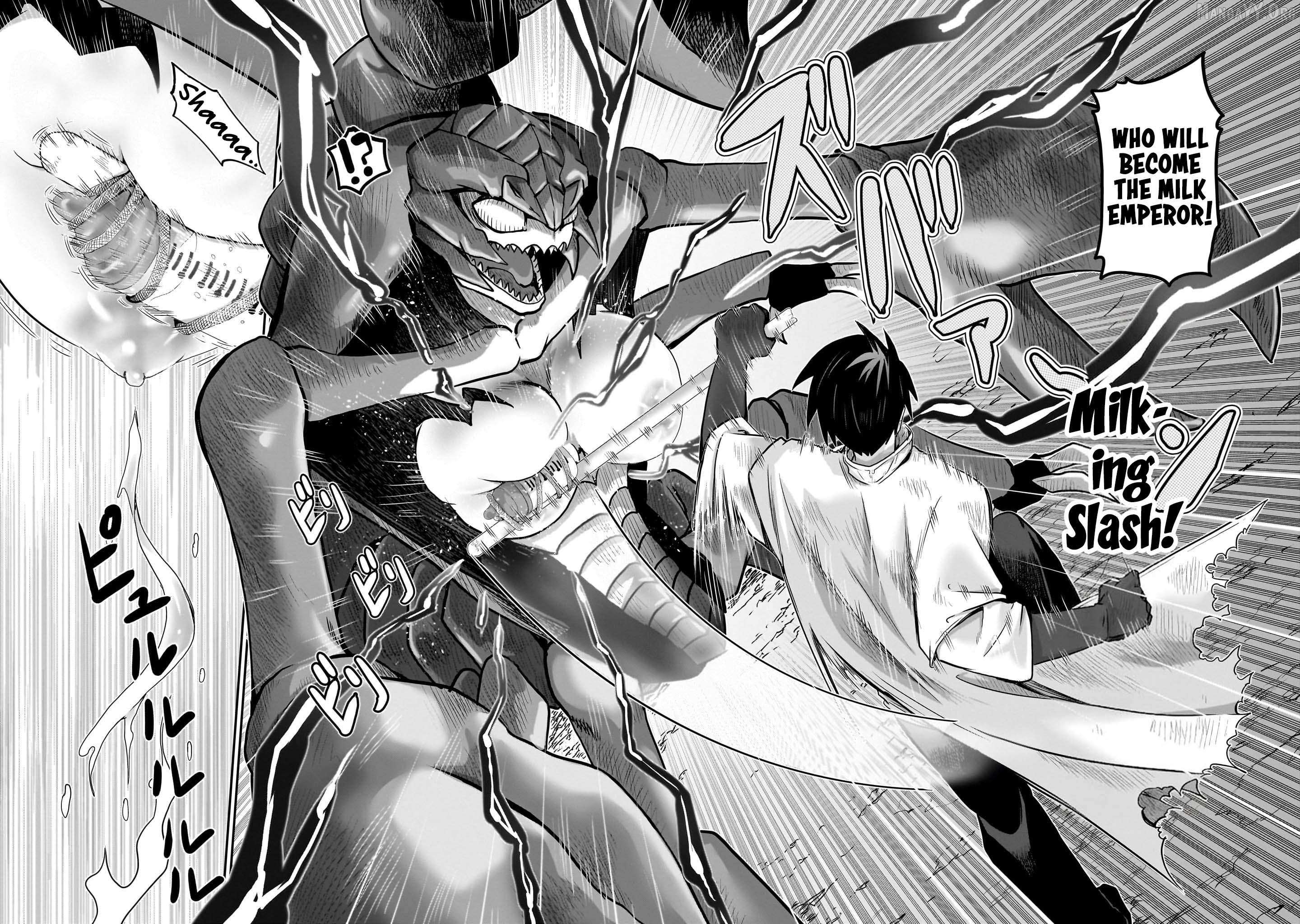 Milk-shibori Hunter no Isekai Sakunyuuki ~Nouka no Saenai Otoko ga Arayuru Shuzoku no Chiku-B o Moteasobi-toriko ni Suru~ Chapter 7 page 36 - 