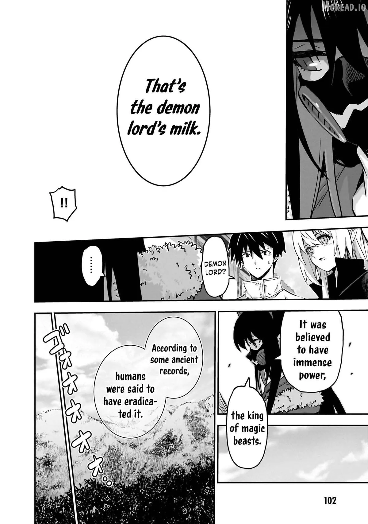 Milk-shibori Hunter no Isekai Sakunyuuki ~Nouka no Saenai Otoko ga Arayuru Shuzoku no Chiku-B o Moteasobi-toriko ni Suru~ Chapter 8 page 34 - 