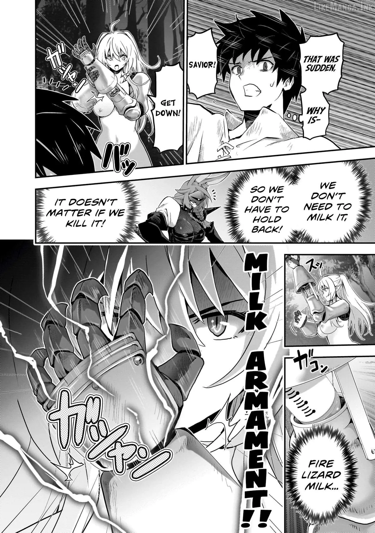 Milk-shibori Hunter no Isekai Sakunyuuki ~Nouka no Saenai Otoko ga Arayuru Shuzoku no Chiku-B o Moteasobi-toriko ni Suru~ Chapter 9 page 23 - 