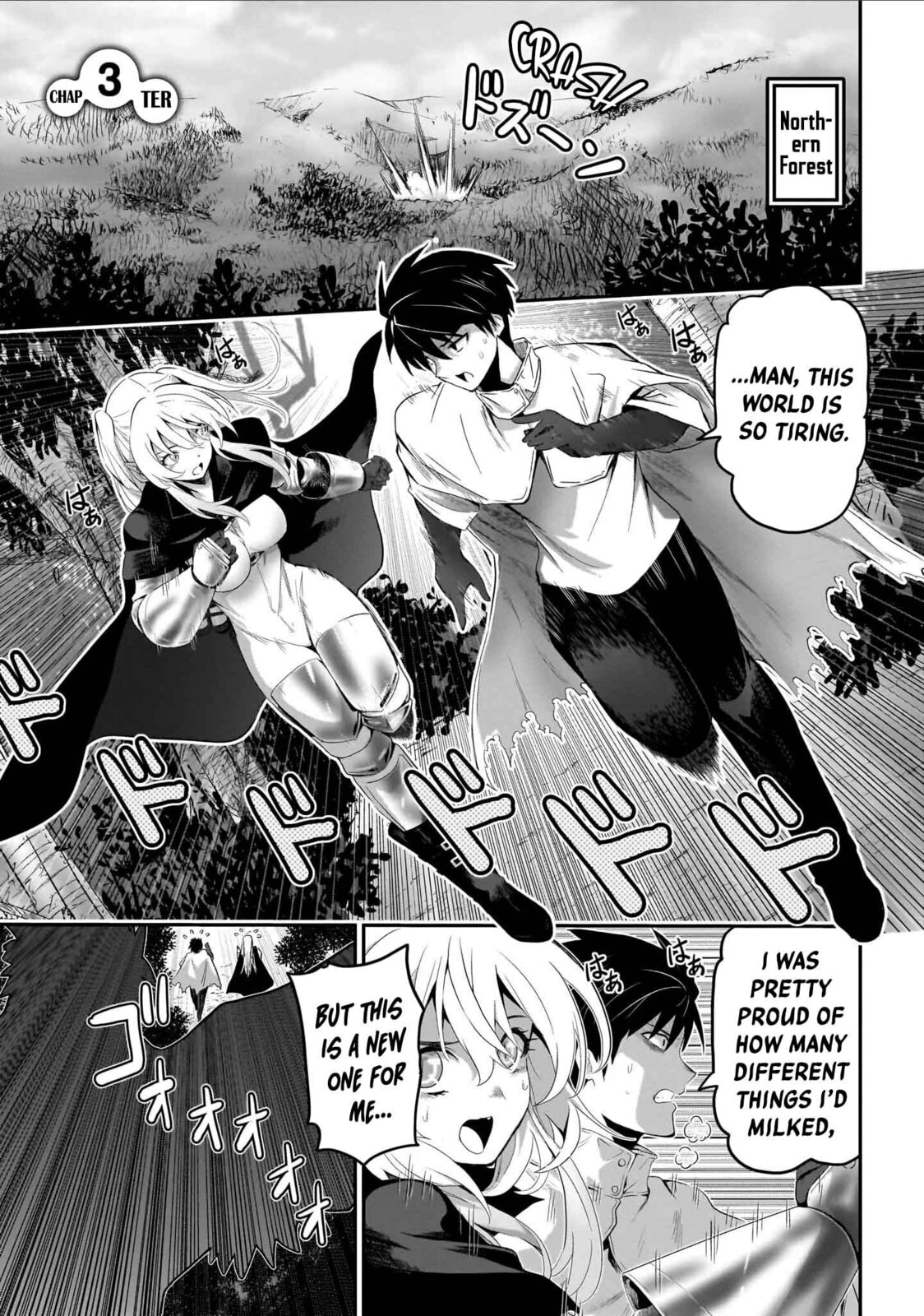 Milk-shibori Hunter no Isekai Sakunyuuki: Nouka no Saenai Otoko ga Arayuru Shuzoku no Chiku-B wo Moteasobi-toriko ni Suru Chapter 0 page 2 - 