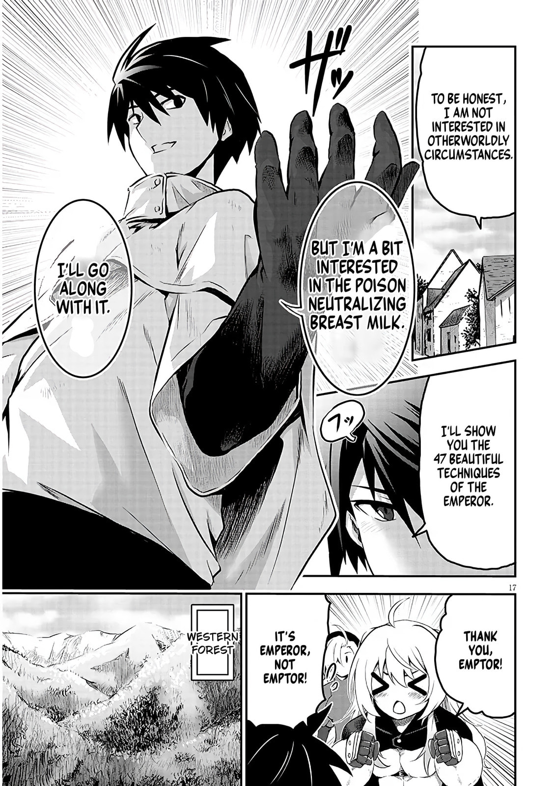 Milk-shibori Hunter no Isekai Sakunyuuki: Nouka no Saenai Otoko ga Arayuru Shuzoku no Chiku-B wo Moteasobi-toriko ni Suru Chapter 1 page 20 - 
