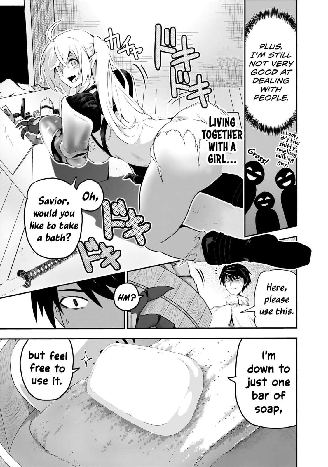 Milk-shibori Hunter no Isekai Sakunyuuki: Nouka no Saenai Otoko ga Arayuru Shuzoku no Chiku-B wo Moteasobi-toriko ni Suru Chapter 2 page 6 - 