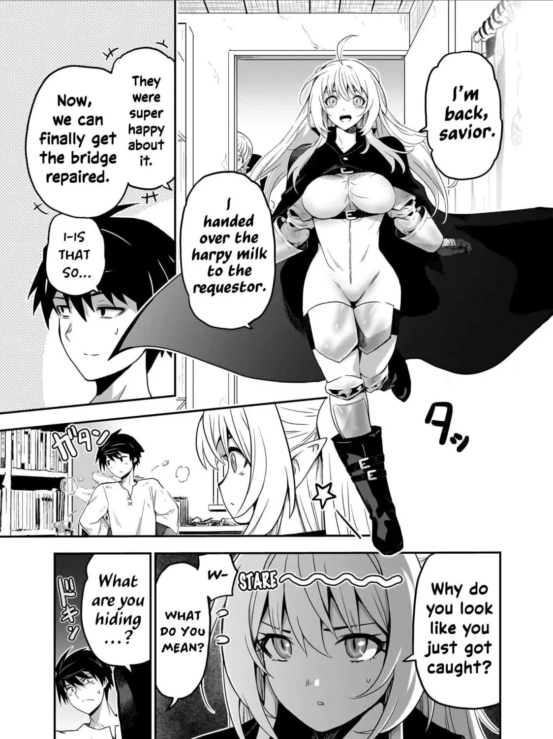 Milk-shibori Hunter no Isekai Sakunyuuki: Nouka no Saenai Otoko ga Arayuru Shuzoku no Chiku-B wo Moteasobi-toriko ni Suru Chapter 3.1 page 33 - 