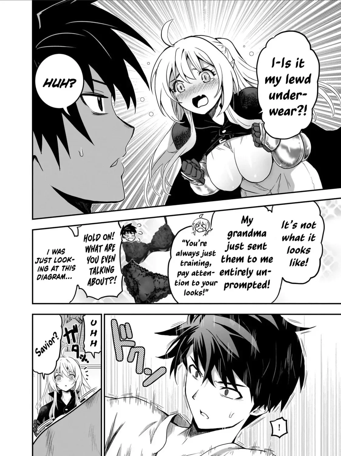 Milk-shibori Hunter no Isekai Sakunyuuki: Nouka no Saenai Otoko ga Arayuru Shuzoku no Chiku-B wo Moteasobi-toriko ni Suru Chapter 3.1 page 35 - 