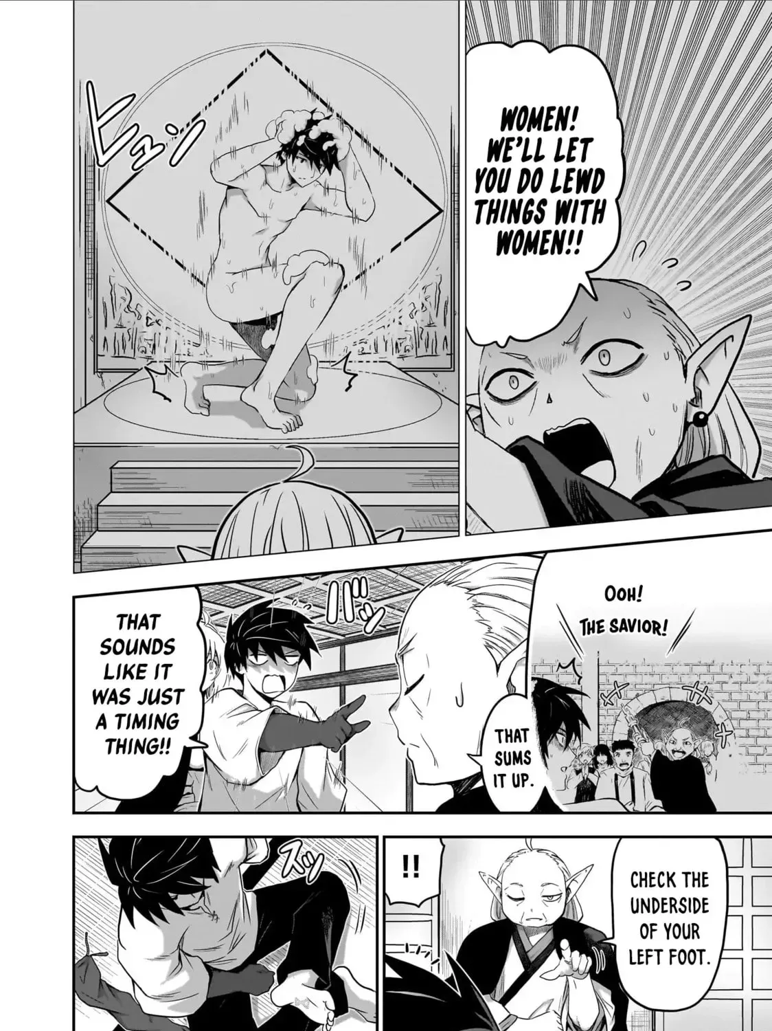 Milk-shibori Hunter no Isekai Sakunyuuki: Nouka no Saenai Otoko ga Arayuru Shuzoku no Chiku-B wo Moteasobi-toriko ni Suru Chapter 3.1 page 47 - 