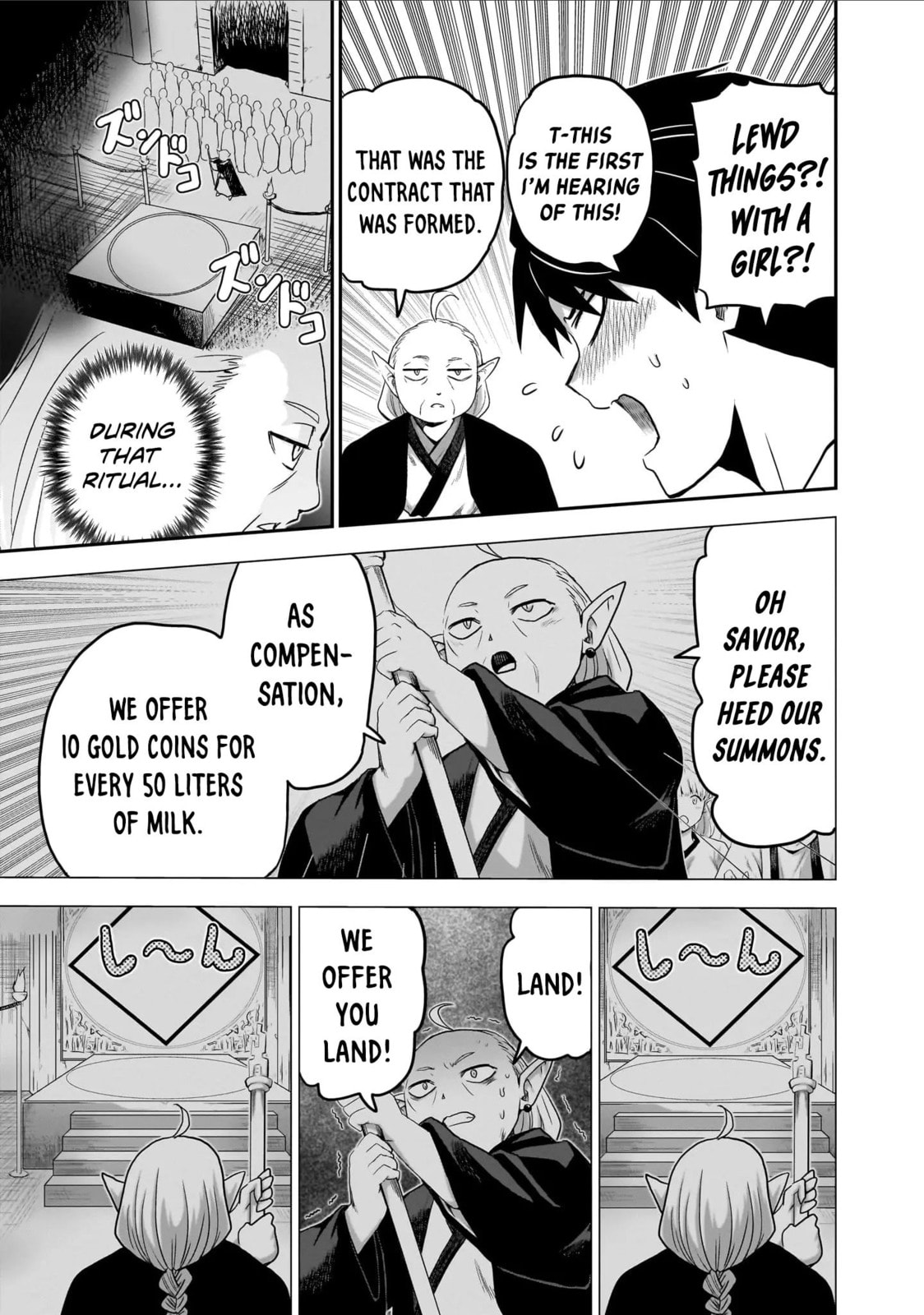 Milk-shibori Hunter no Isekai Sakunyuuki: Nouka no Saenai Otoko ga Arayuru Shuzoku no Chiku-B wo Moteasobi-toriko ni Suru Chapter 3 page 24 - 