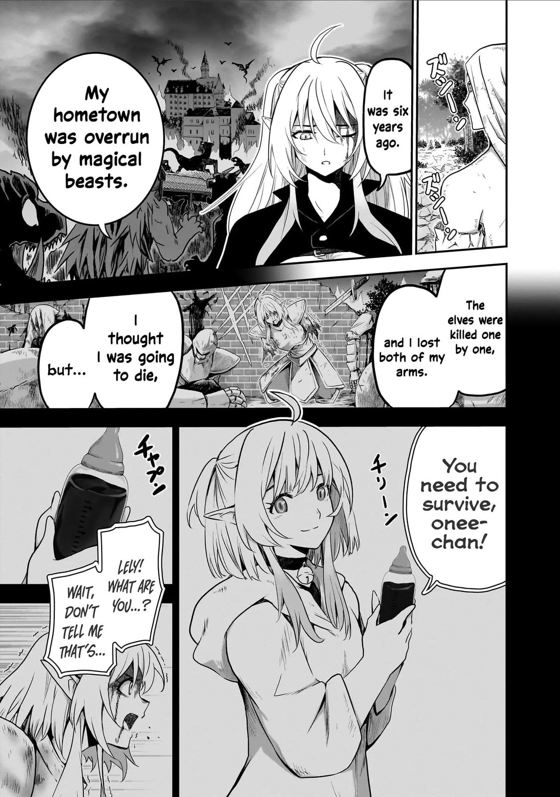 Milk-shibori Hunter no Isekai Sakunyuuki: Nouka no Saenai Otoko ga Arayuru Shuzoku no Chiku-B wo Moteasobi-toriko ni Suru Chapter 4 page 18 - 