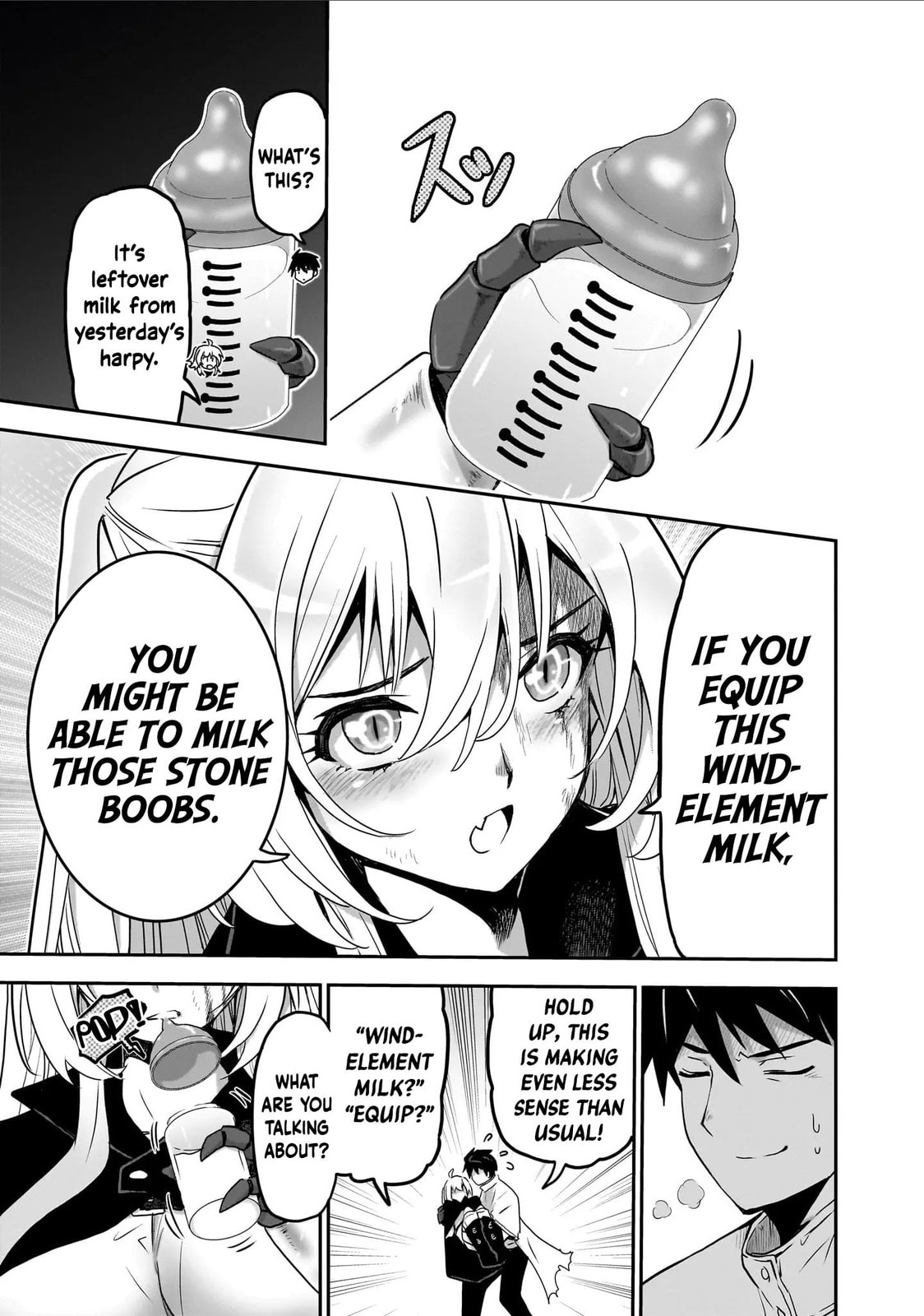 Milk-shibori Hunter no Isekai Sakunyuuki: Nouka no Saenai Otoko ga Arayuru Shuzoku no Chiku-B wo Moteasobi-toriko ni Suru Chapter 4 page 24 - 