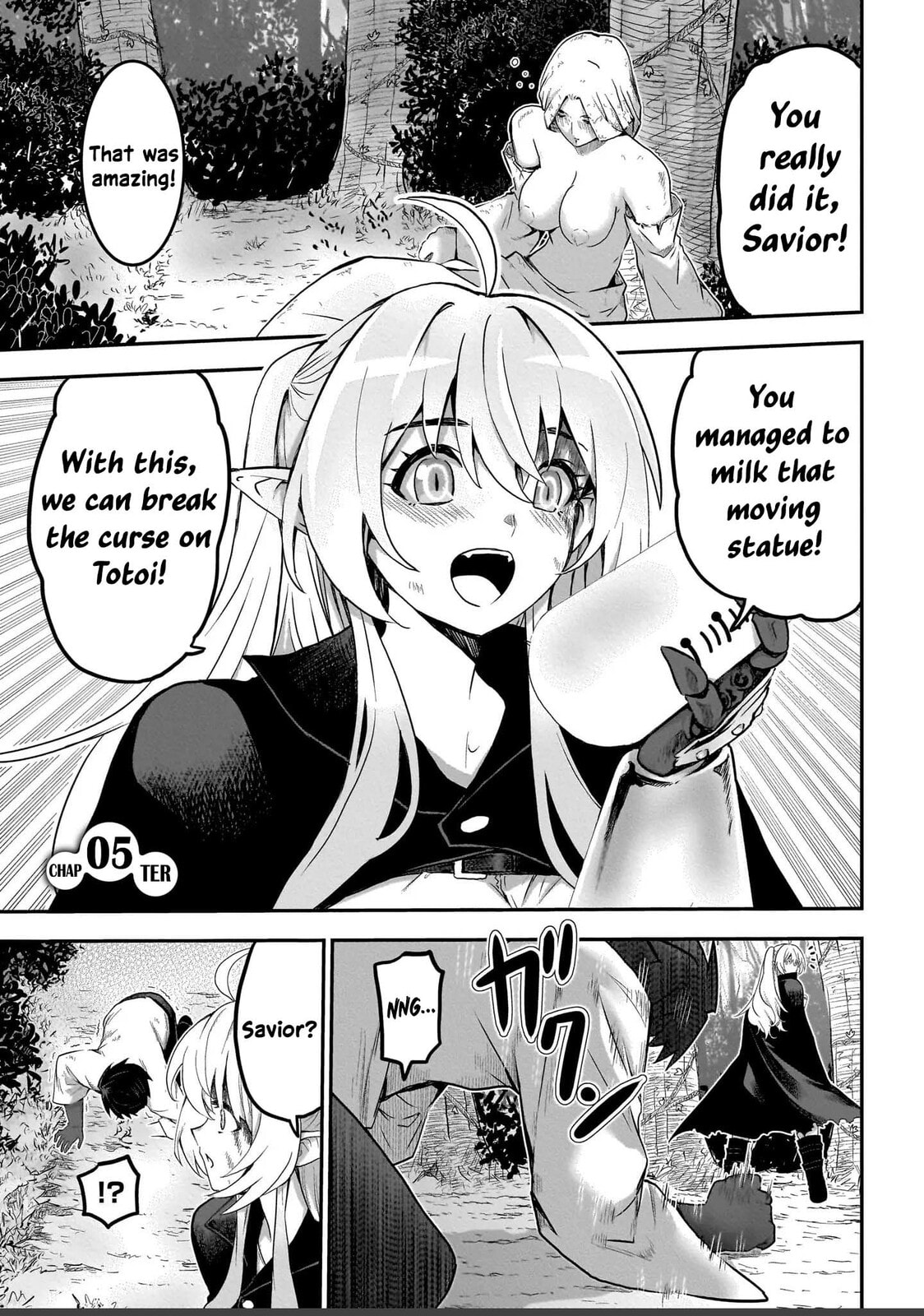 Milk-shibori Hunter no Isekai Sakunyuuki: Nouka no Saenai Otoko ga Arayuru Shuzoku no Chiku-B wo Moteasobi-toriko ni Suru Chapter 5 page 2 - 