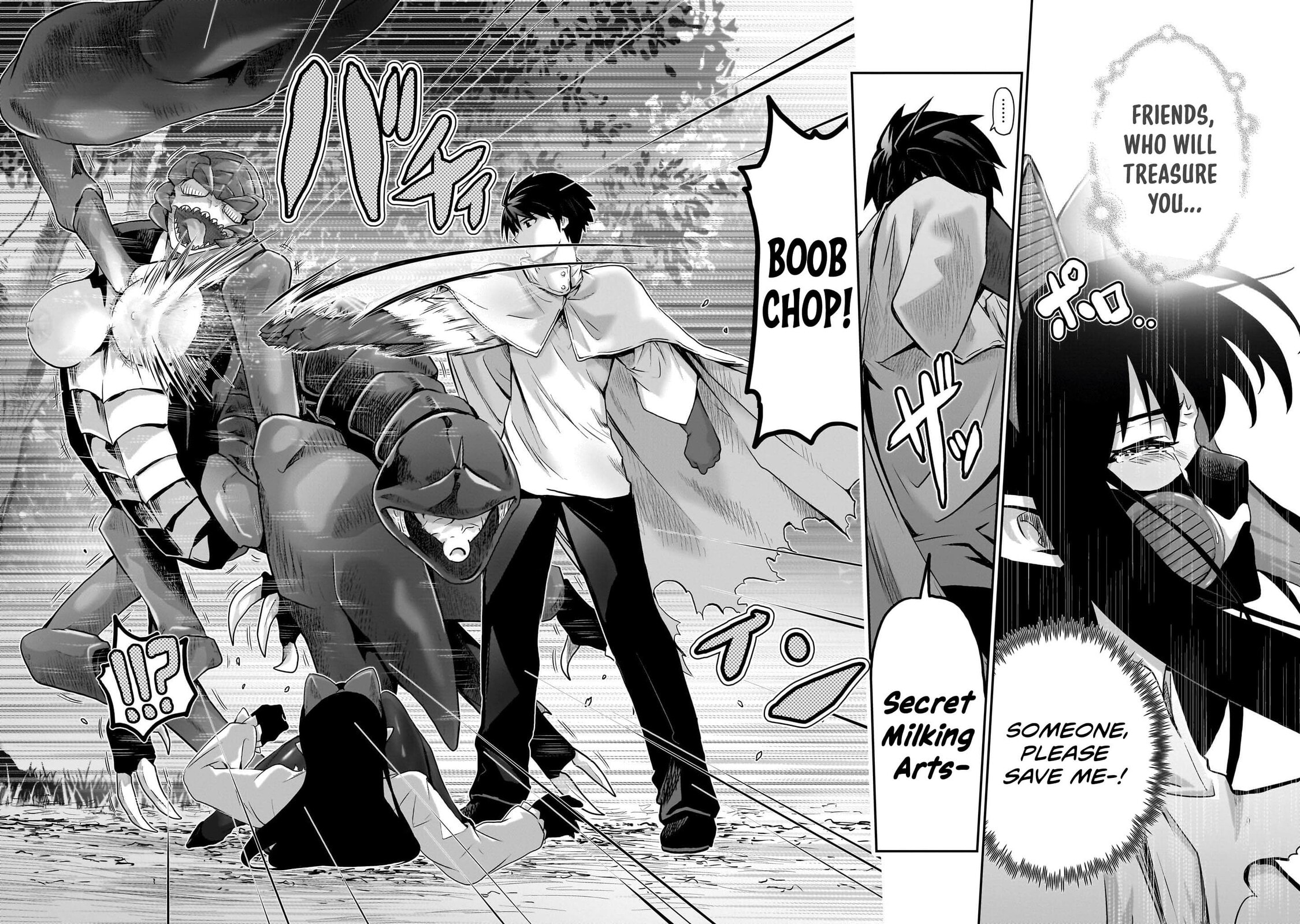 Milk-shibori Hunter no Isekai Sakunyuuki: Nouka no Saenai Otoko ga Arayuru Shuzoku no Chiku-B wo Moteasobi-toriko ni Suru Chapter 7 page 17 - 