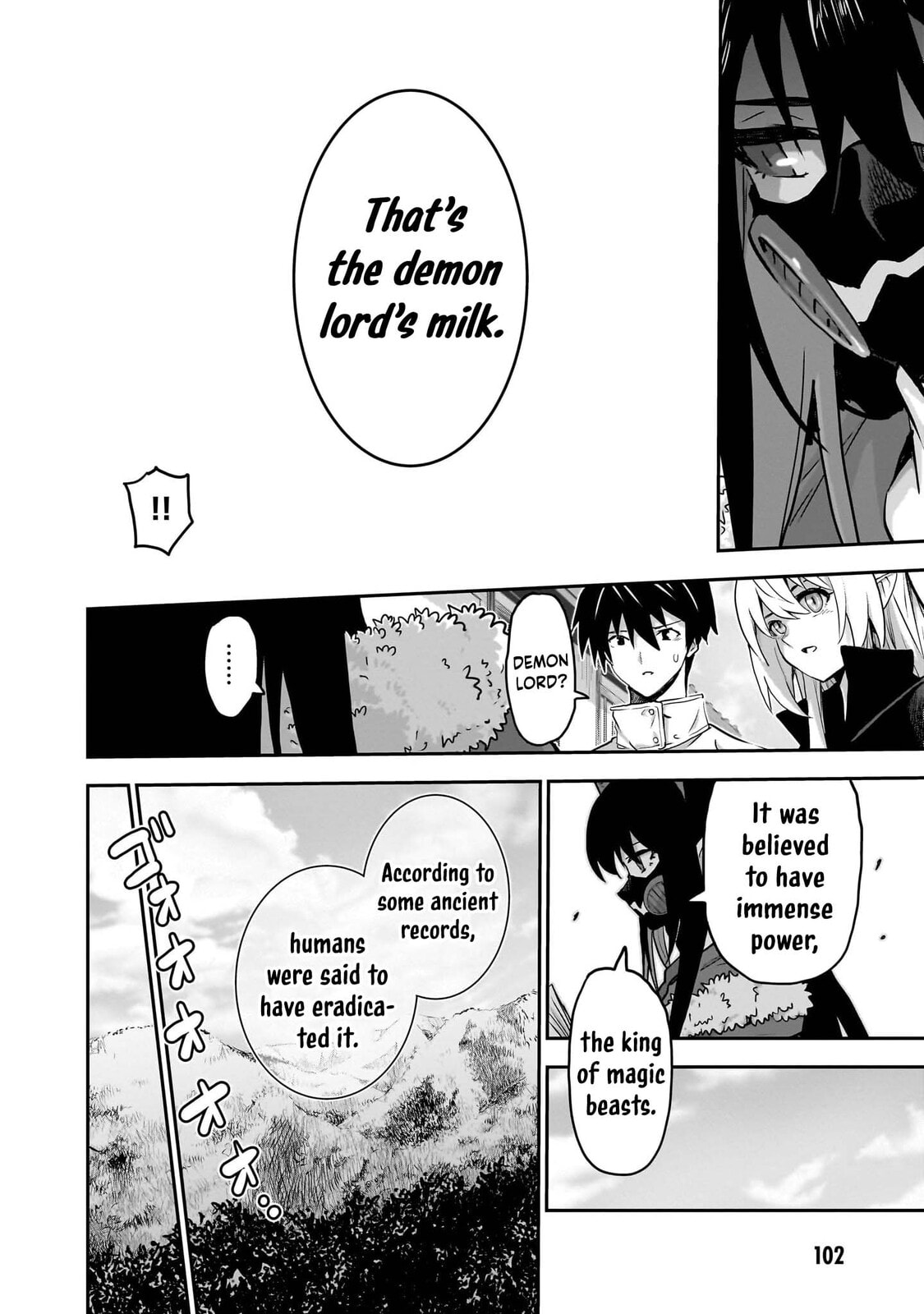 Milk-shibori Hunter no Isekai Sakunyuuki: Nouka no Saenai Otoko ga Arayuru Shuzoku no Chiku-B wo Moteasobi-toriko ni Suru Chapter 8 page 34 - 