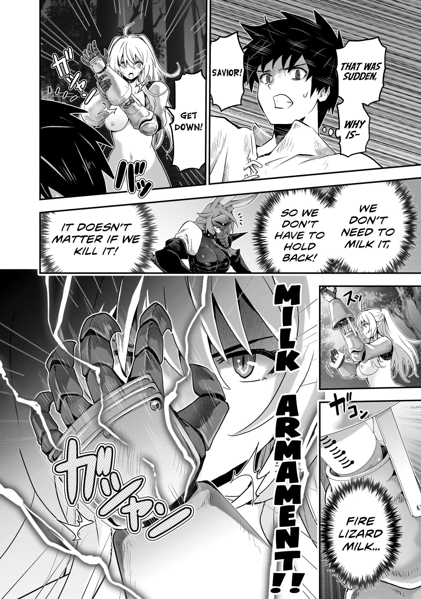 Milk-shibori Hunter no Isekai Sakunyuuki: Nouka no Saenai Otoko ga Arayuru Shuzoku no Chiku-B wo Moteasobi-toriko ni Suru Chapter 9 page 23 - 
