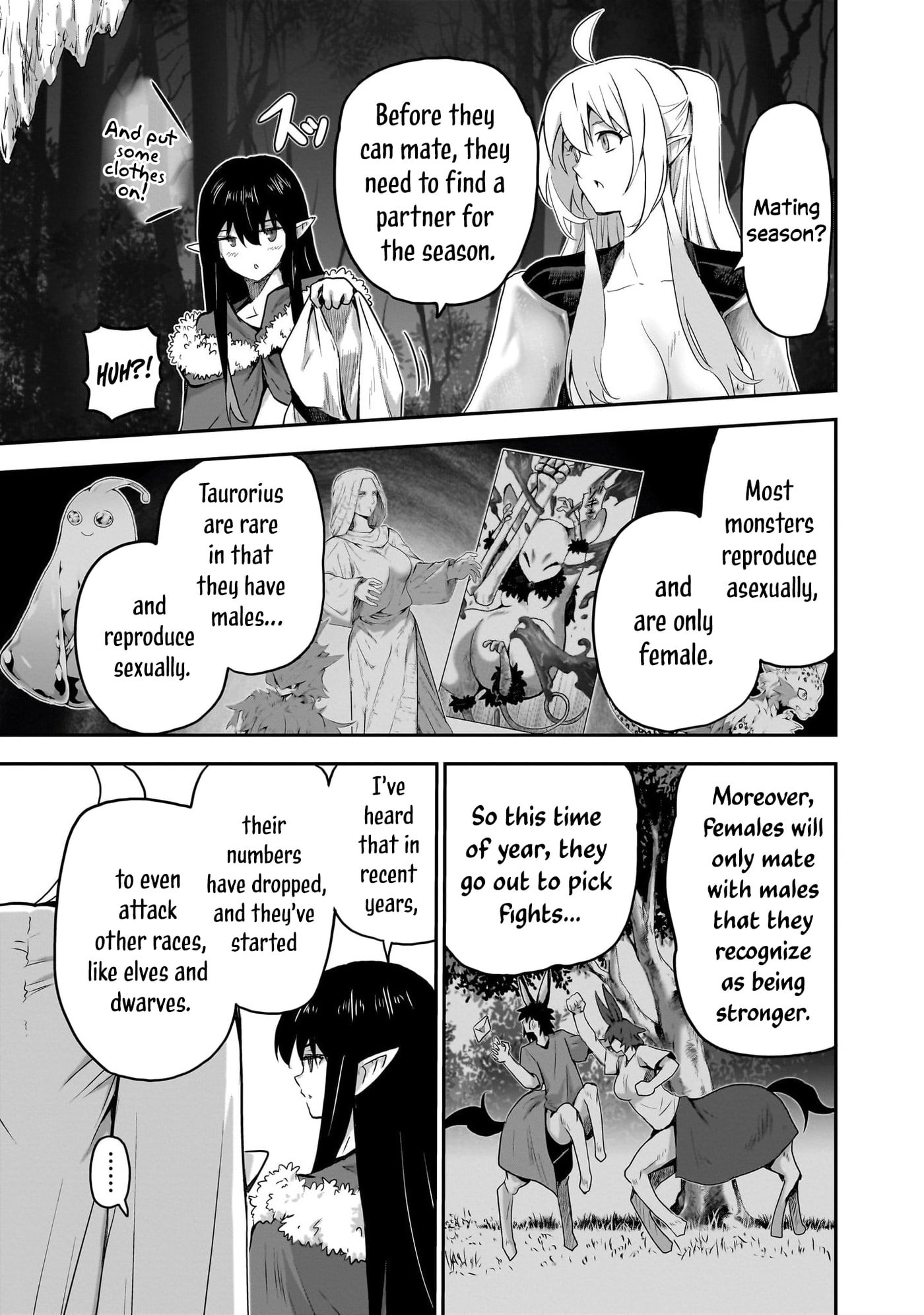 Milk-shibori Hunter no Isekai Sakunyuuki: Nouka no Saenai Otoko ga Arayuru Shuzoku no Chiku-B wo Moteasobi-toriko ni Suru Chapter 9 page 34 - 