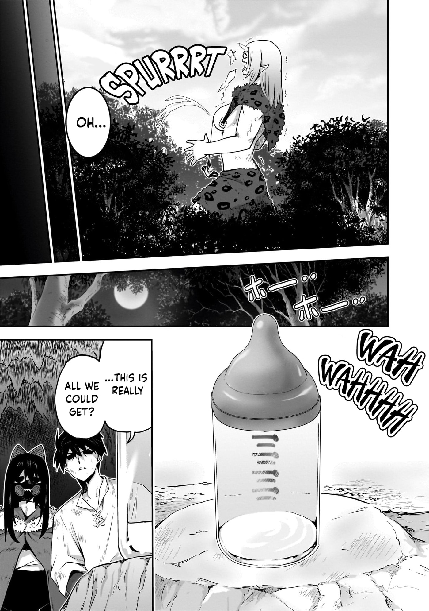 Milk-shibori Hunter no Isekai Sakunyuuki: Nouka no Saenai Otoko ga Arayuru Shuzoku no Chiku-B wo Moteasobi-toriko ni Suru Chapter 9 page 8 - 