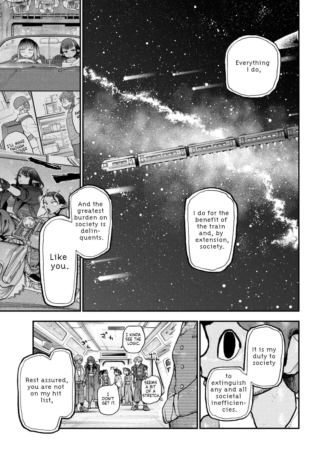 Milky☆Subway: The Galactic Limited Express Chapter 13 page 5 - 