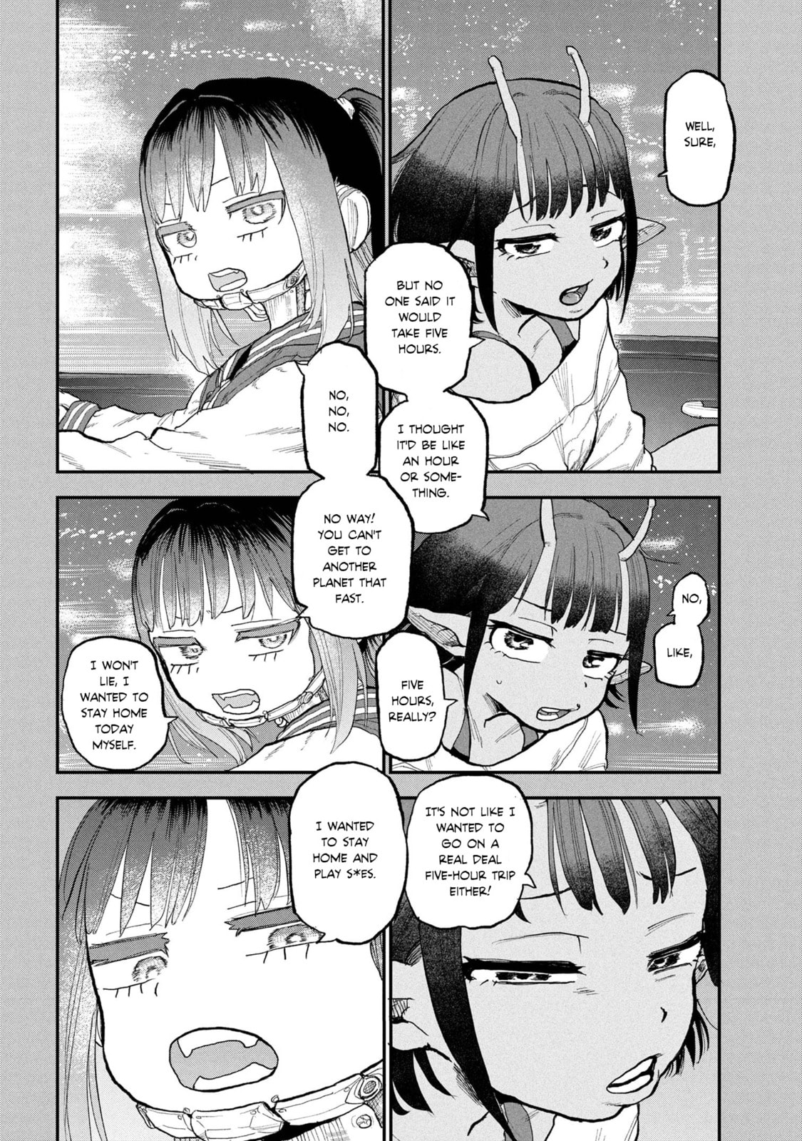 Milky☆Subway: The Galactic Limited Express Chapter 2 page 4 - 
