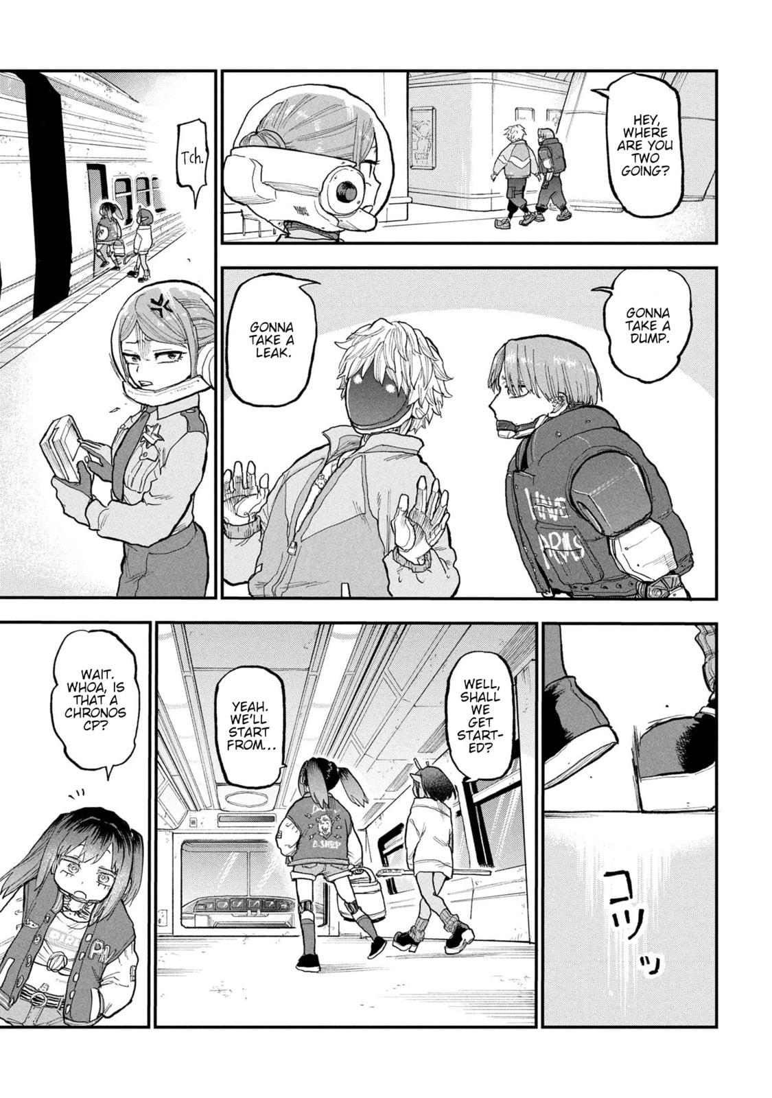 Milky☆Subway: The Galactic Limited Express Chapter 3 page 11 - 