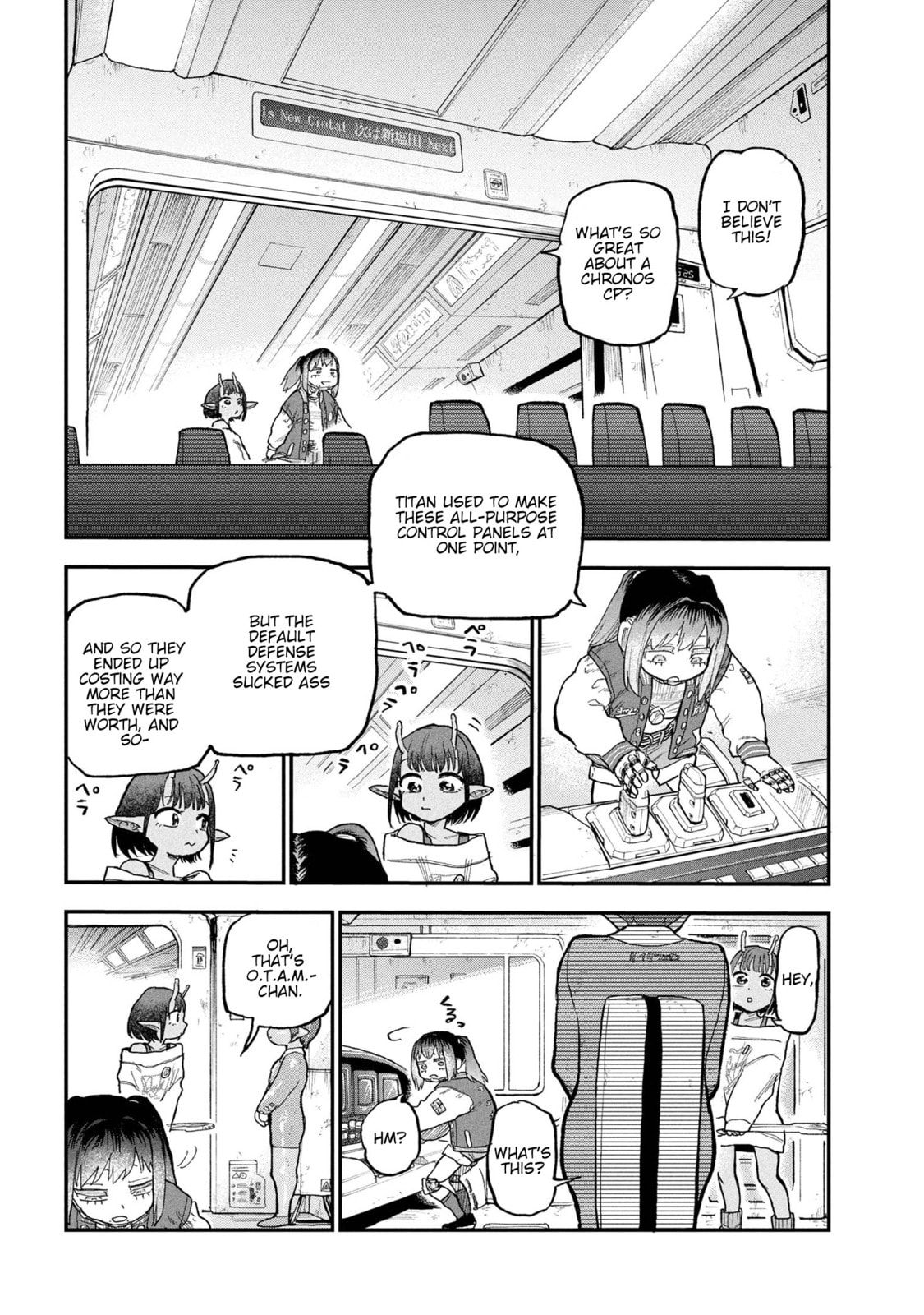 Milky☆Subway: The Galactic Limited Express Chapter 3 page 12 - 