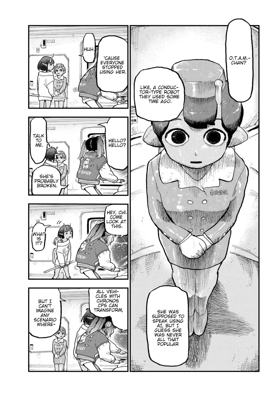 Milky☆Subway: The Galactic Limited Express Chapter 3 page 13 - 