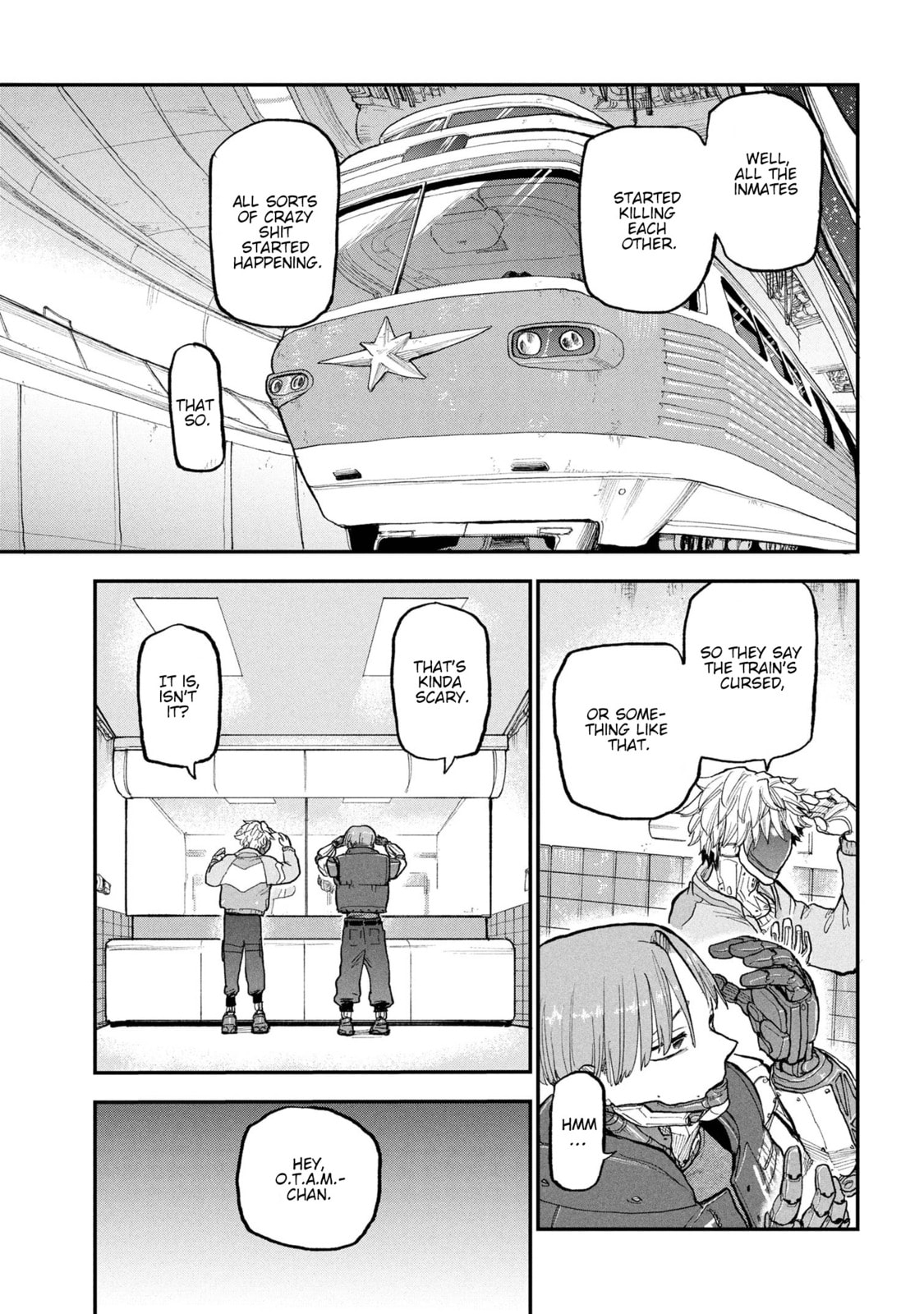 Milky☆Subway: The Galactic Limited Express Chapter 3 page 17 - 