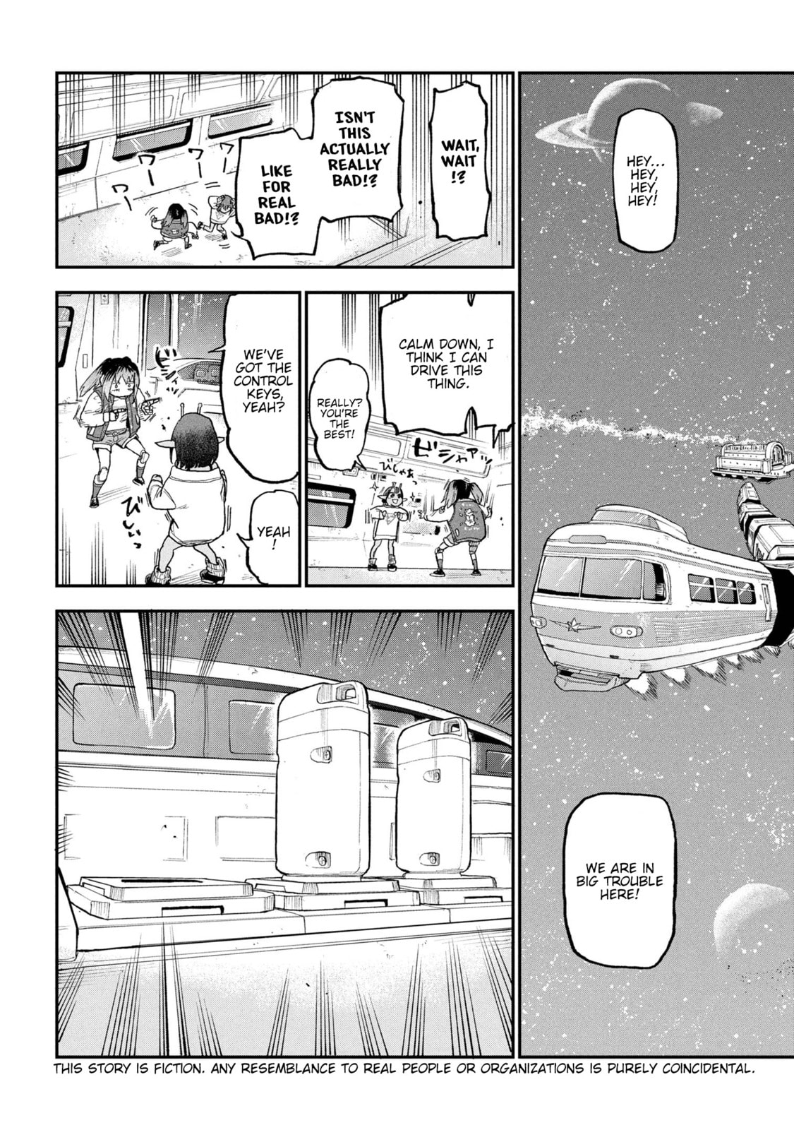 Milky☆Subway: The Galactic Limited Express Chapter 4 page 2 - 
