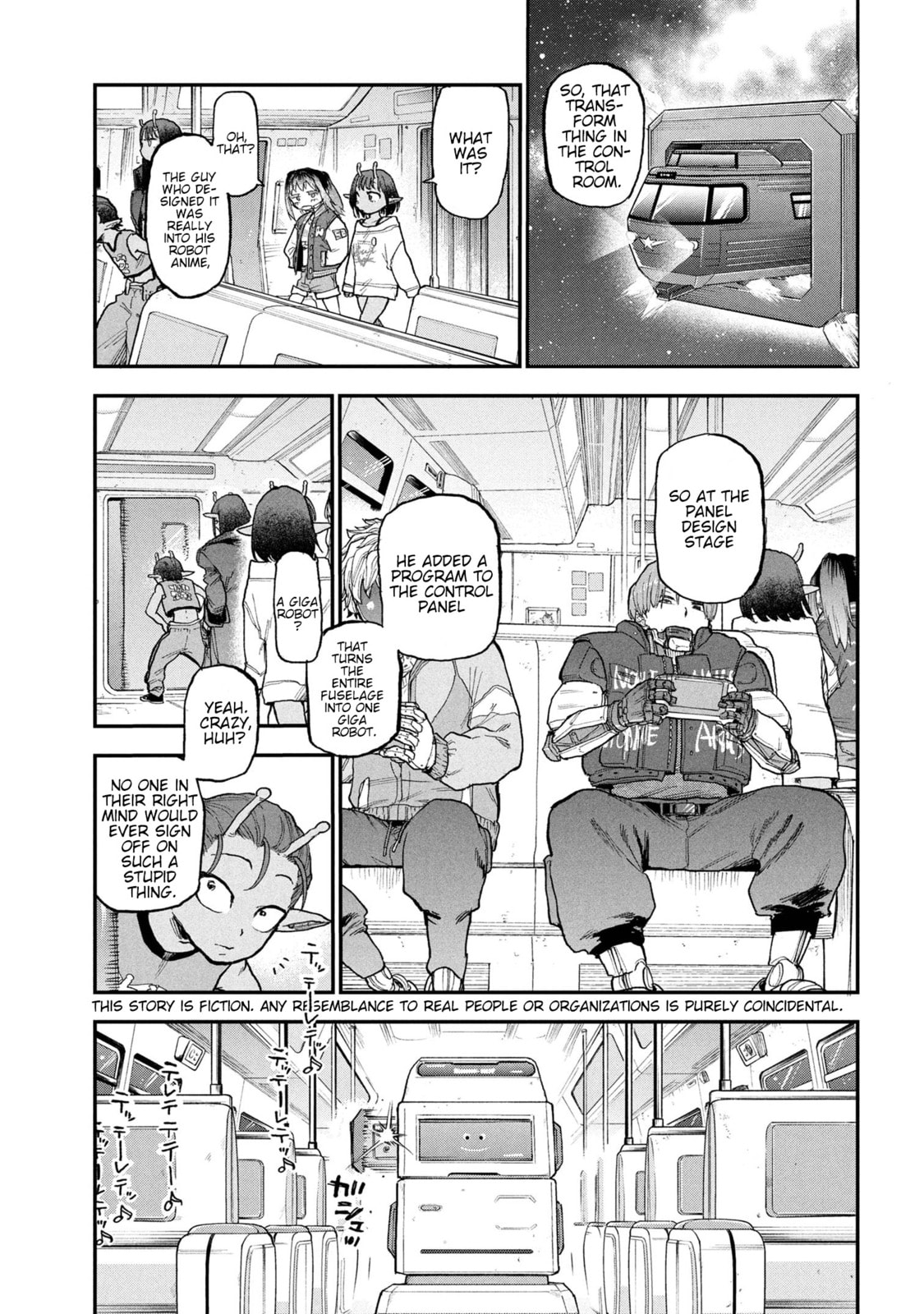 Milky☆Subway: The Galactic Limited Express Chapter 5 page 1 - 
