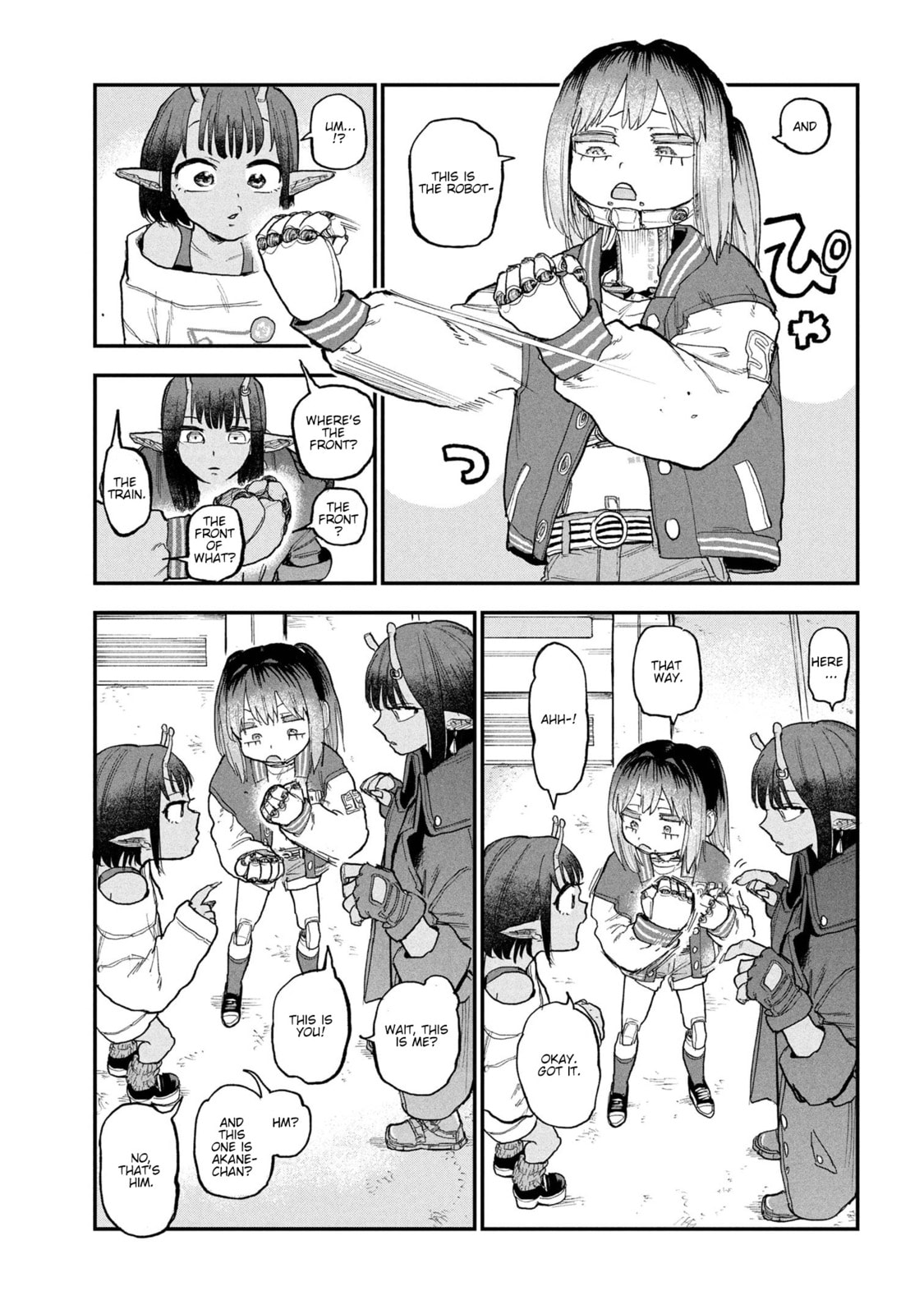 Milky☆Subway: The Galactic Limited Express Chapter 5 page 13 - 