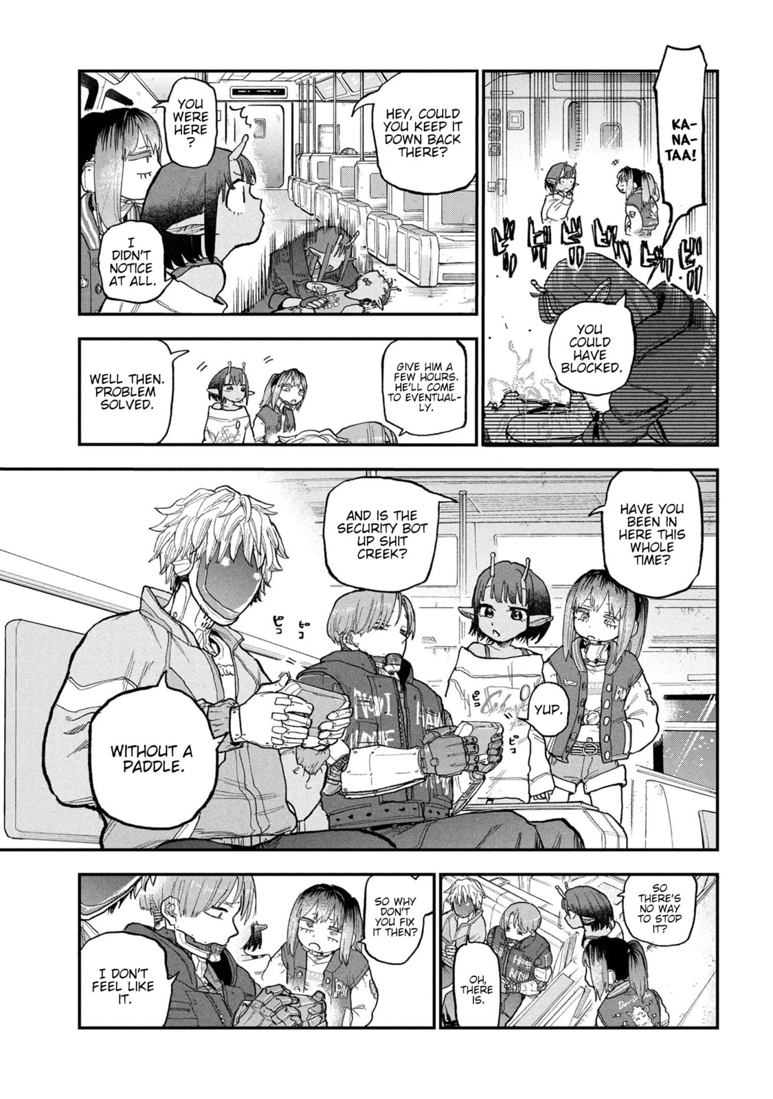 Milky☆Subway: The Galactic Limited Express Chapter 5 page 5 - 