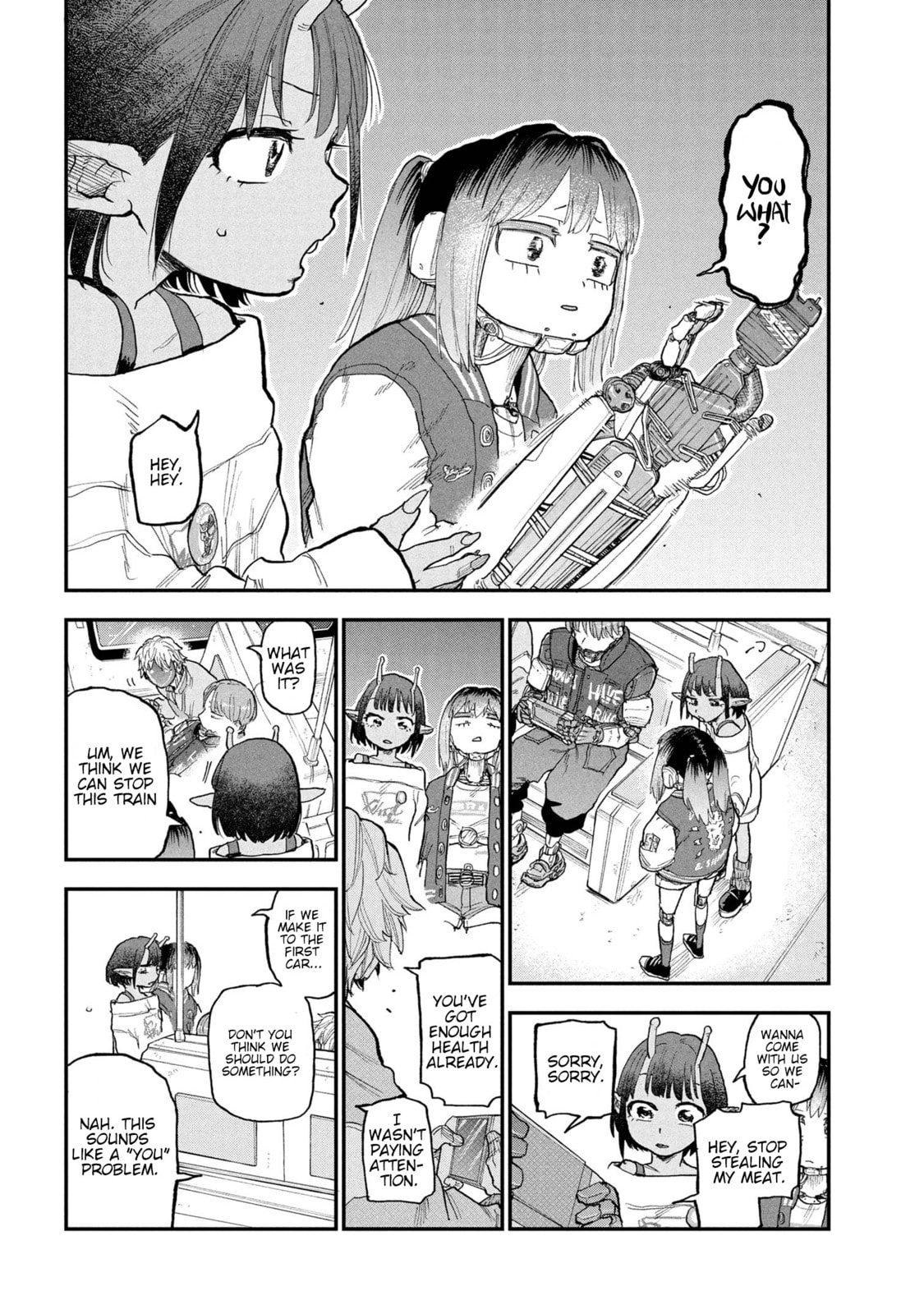 Milky☆Subway: The Galactic Limited Express Chapter 5 page 6 - 