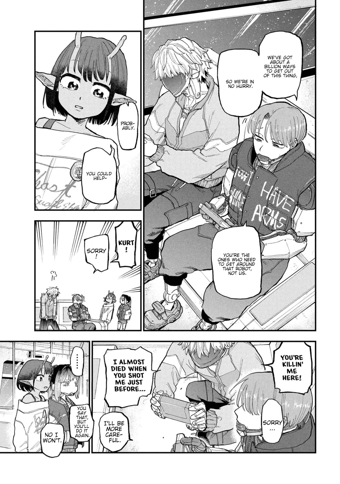 Milky☆Subway: The Galactic Limited Express Chapter 5 page 7 - 