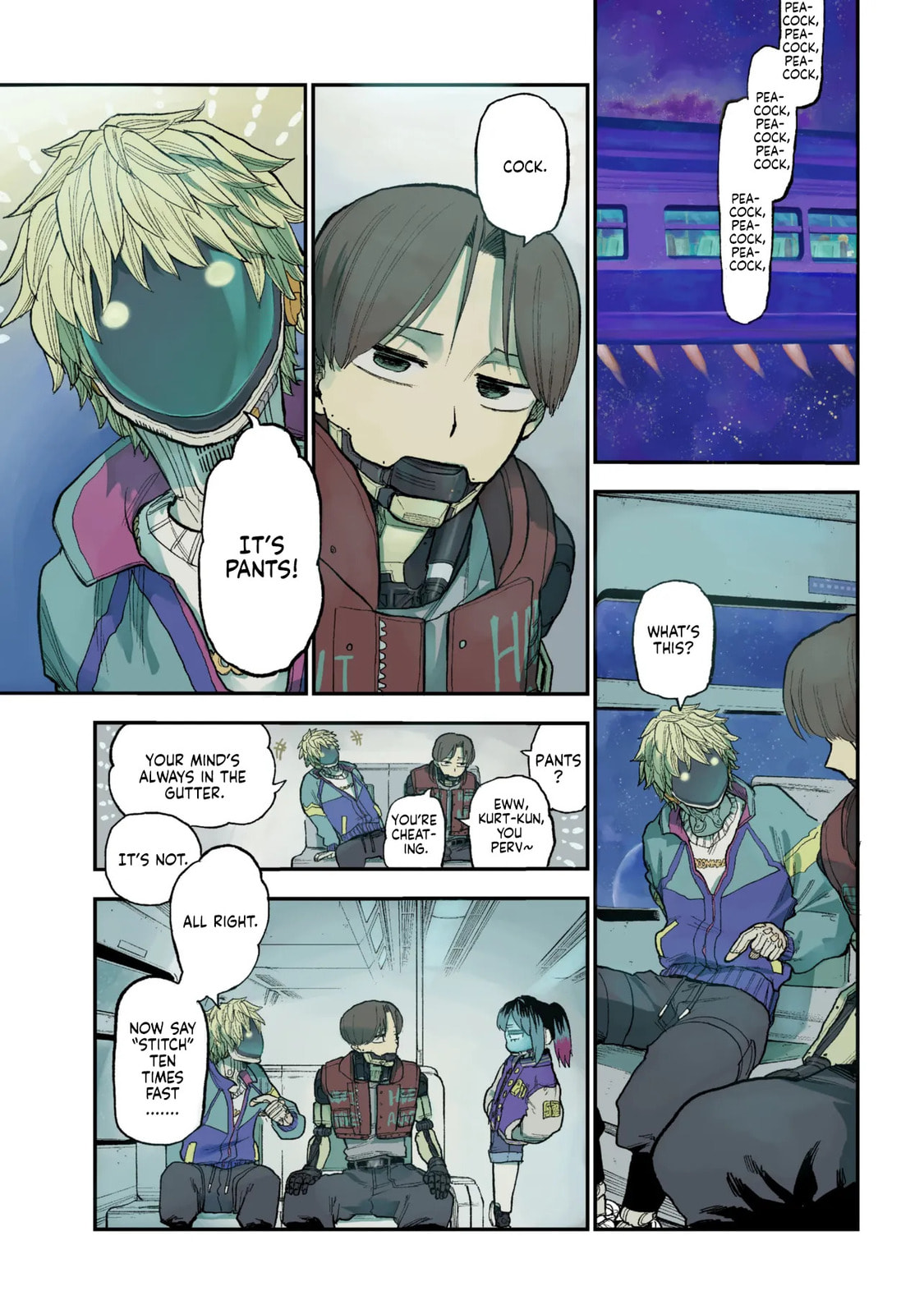 Milky☆Subway: The Galactic Limited Express Chapter 8 page 1 - 