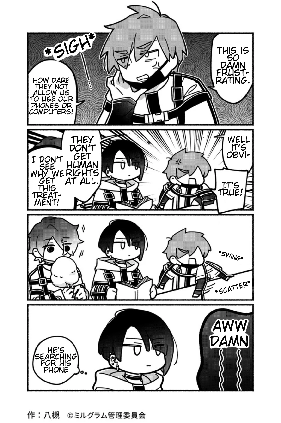 Minigram (MILGRAM 4koma) Chapter 10 page 1 - 