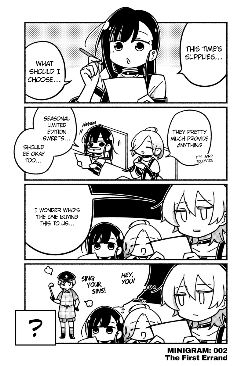Minigram (MILGRAM 4koma) Chapter 2 page 1 - 
