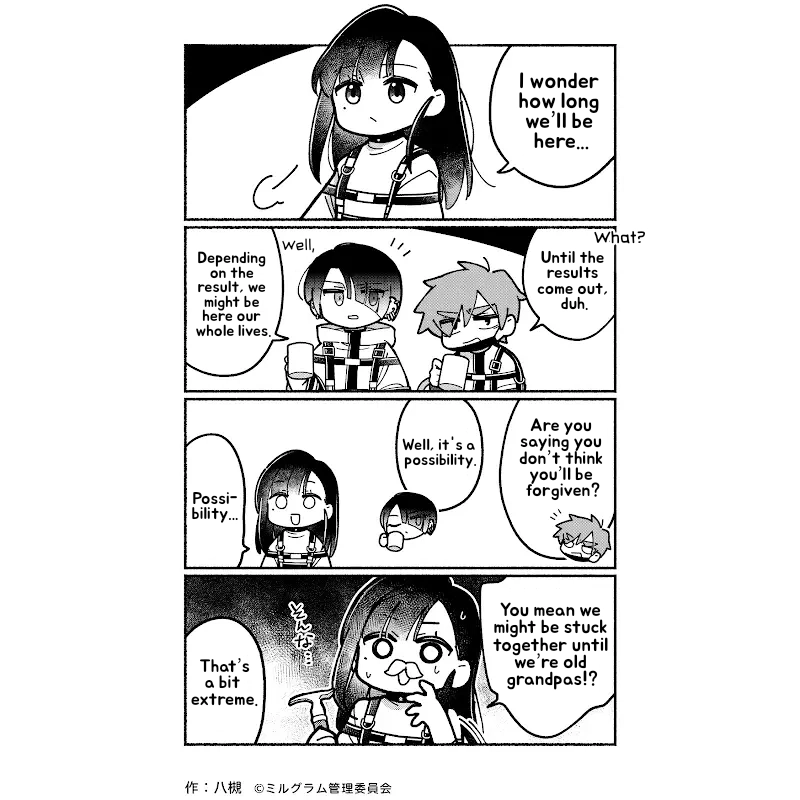 Minigram (MILGRAM 4koma) Chapter 85 page 1 - 